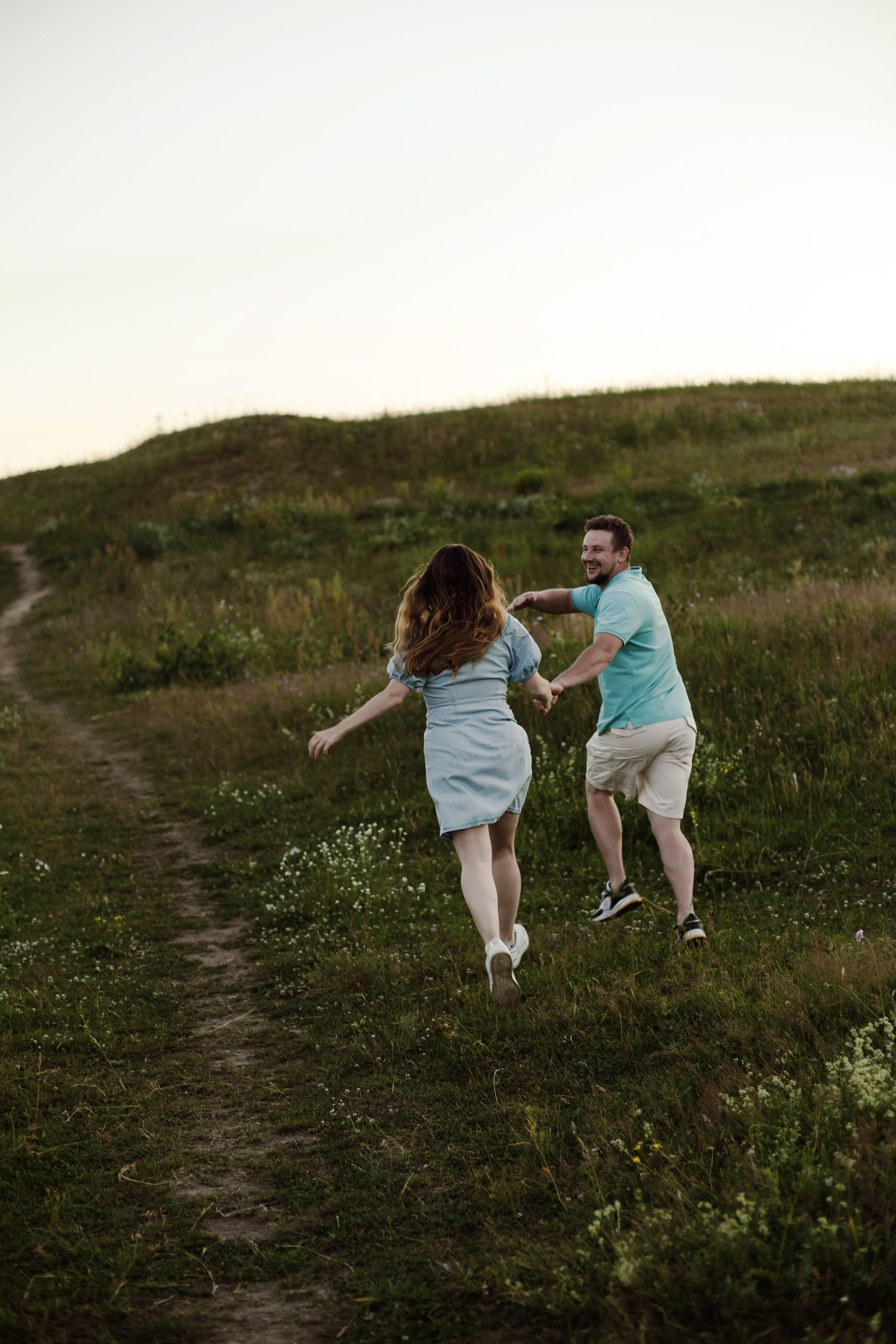 Колтушские высоты — Марина и Сергей. Портретный фотограф в Санкт-Петербурге Элина Ситникова