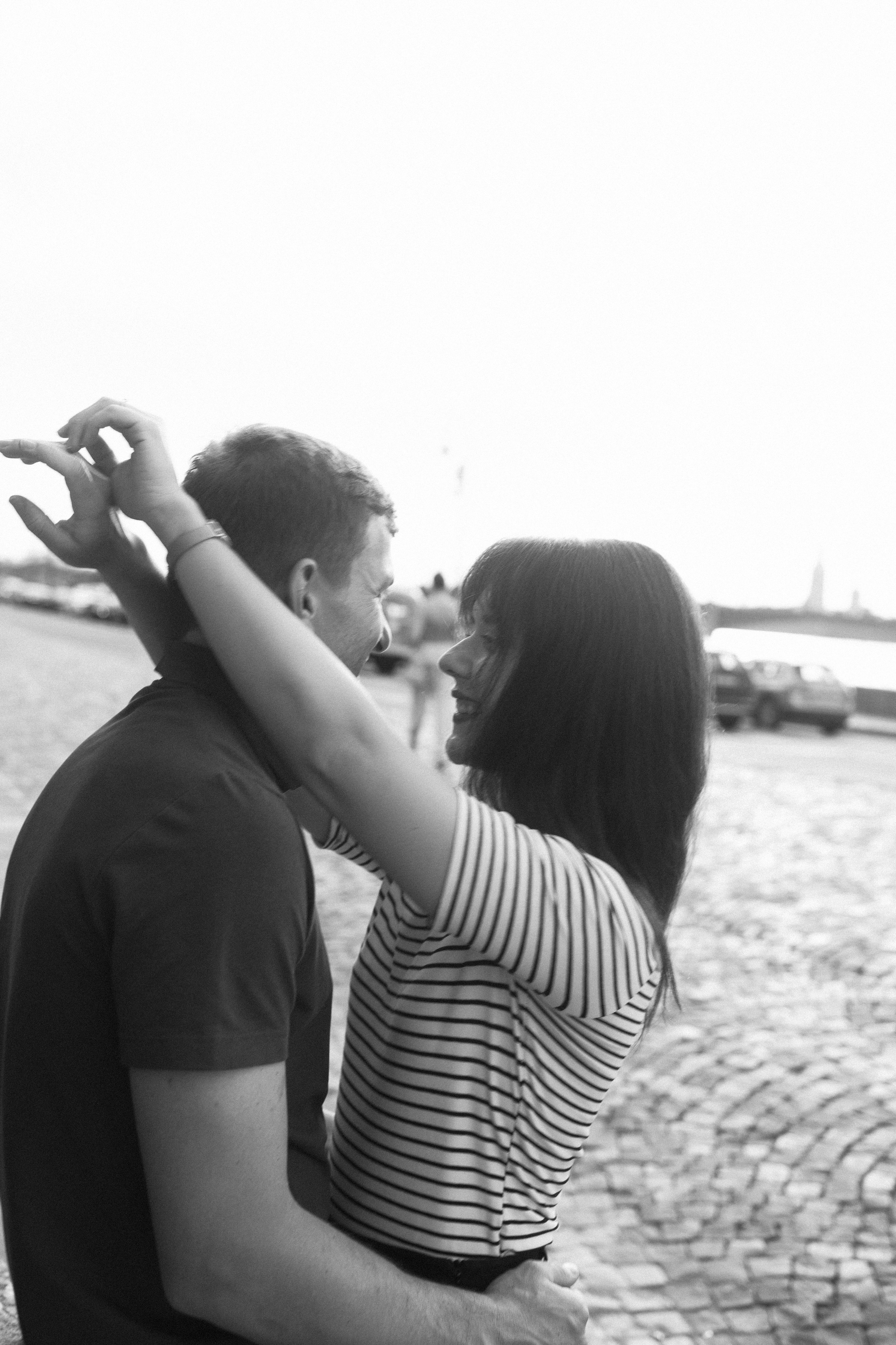 Любовь на улицах Питера. Портретный фотограф СПб, женский фотограф, минимализм и эстетика