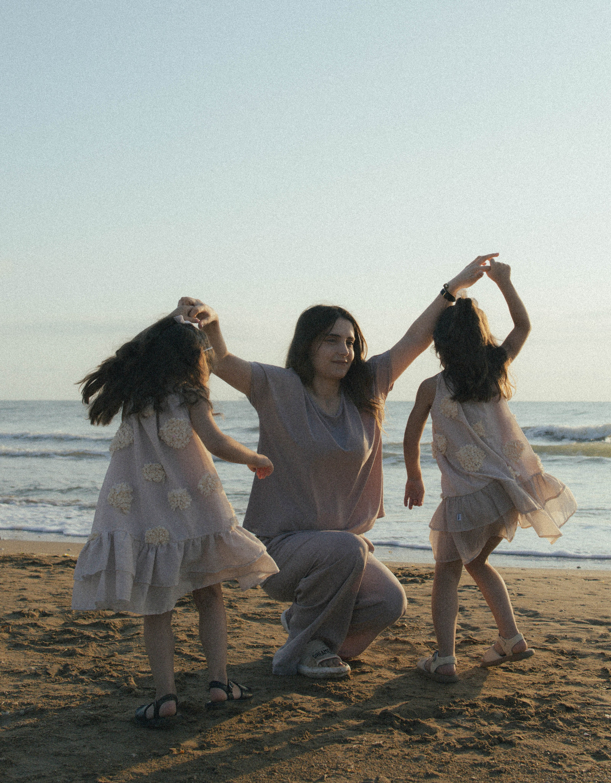 Мама & дочки. Семейный фотограф Leylin