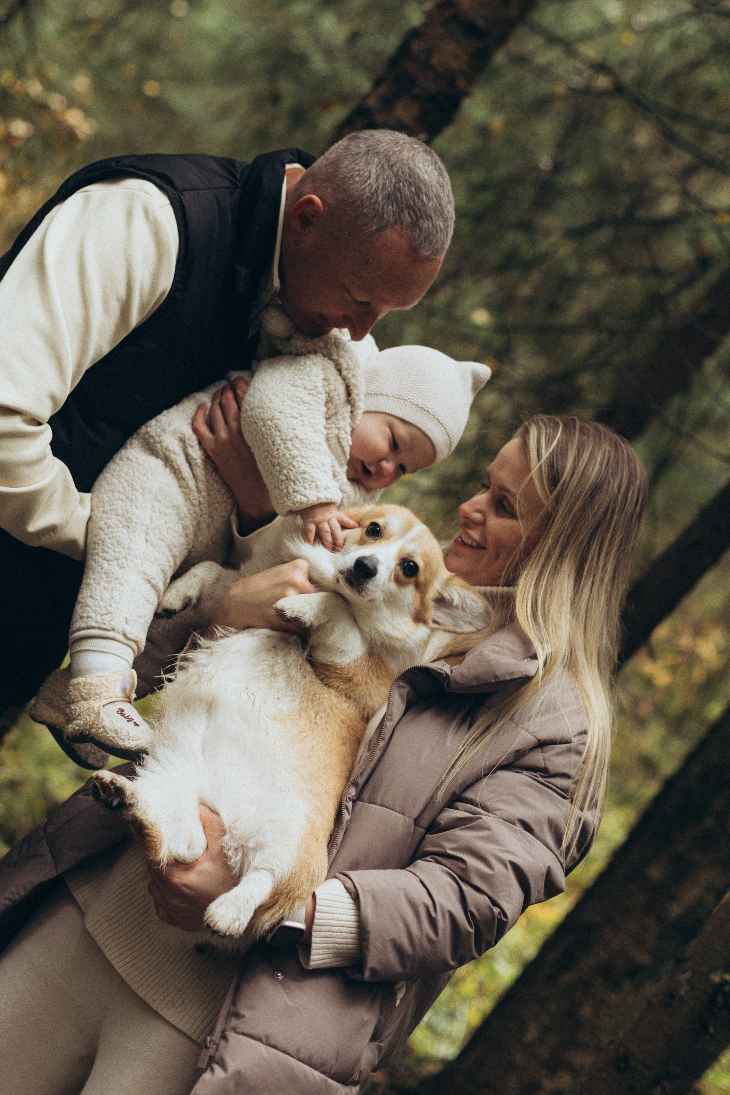 В осеннем лесу. Фотограф из Петербурга