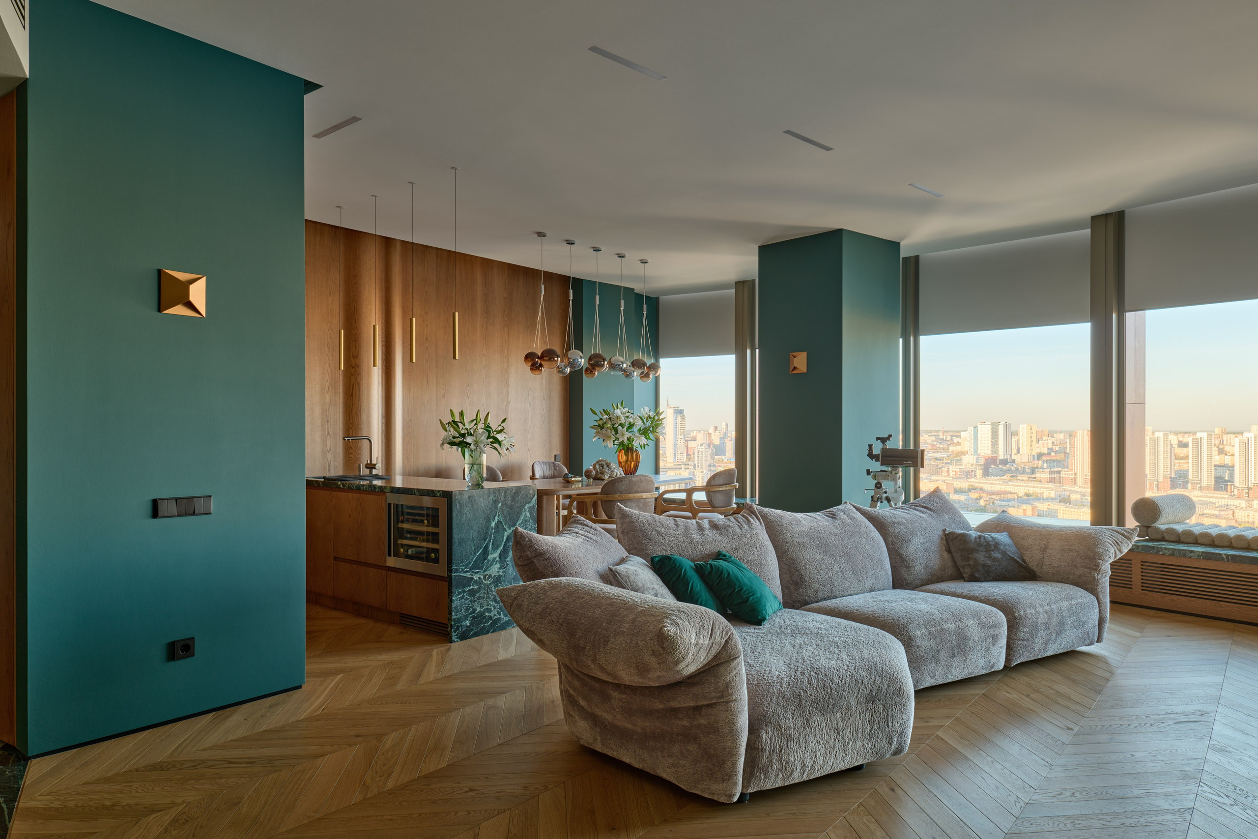 Съёмка интерьера квартиры в жк Башня Исеть. Интерьерный фотограф. Фотограф архитектуры