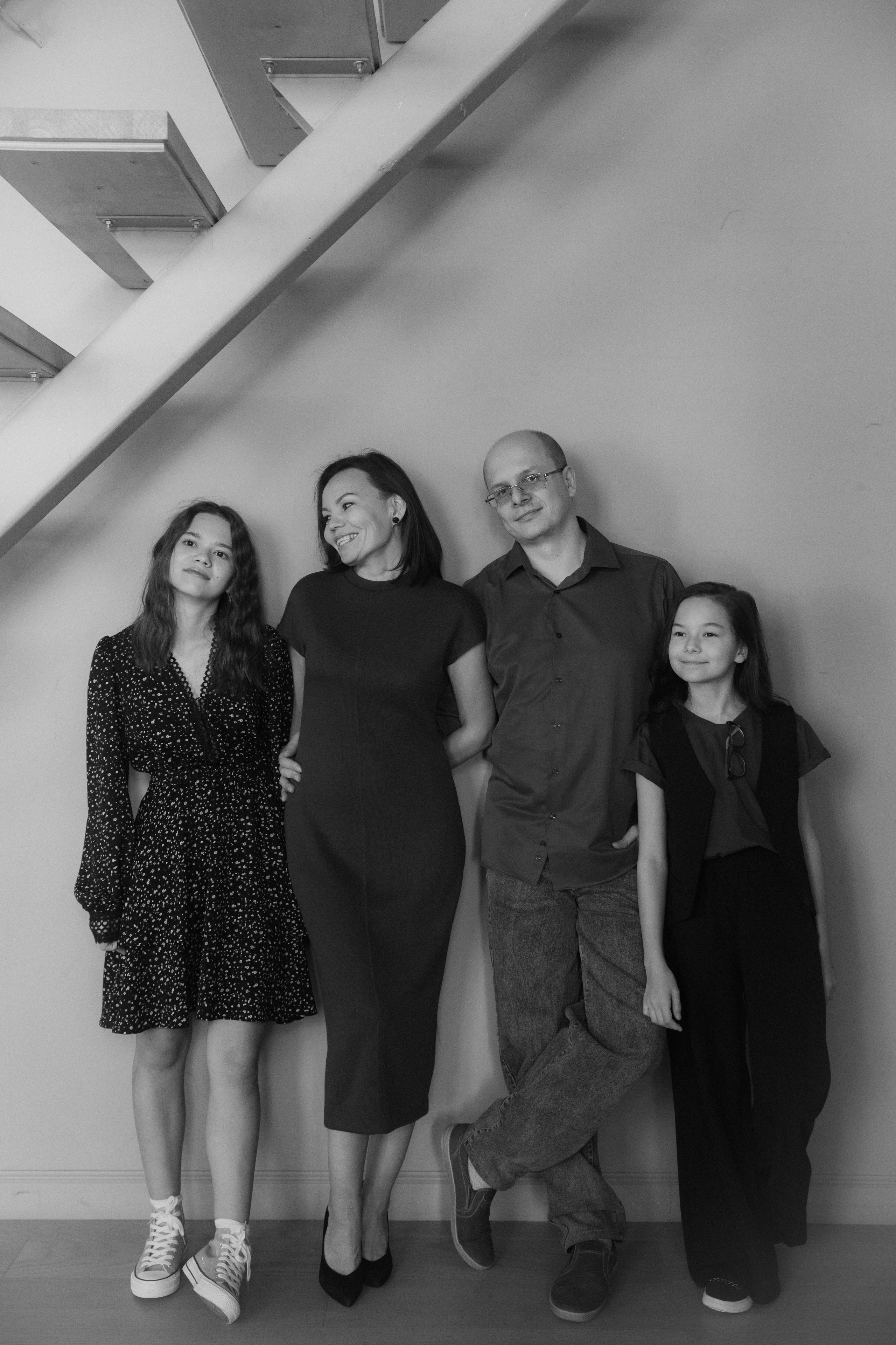 Олег + Альбина + Ярослава + Влада. Семейный и детский фотограф Юлия Шох