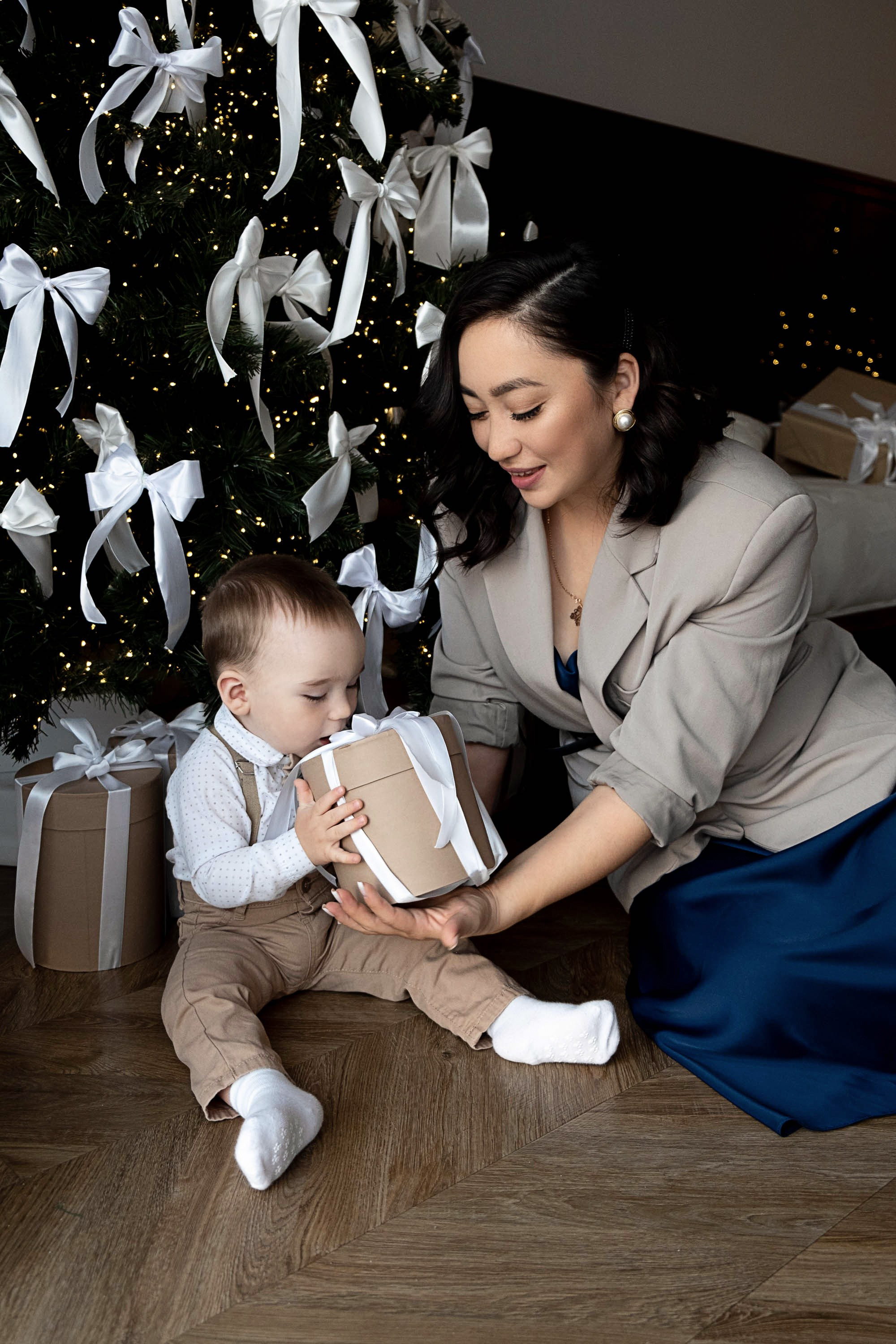 Джамиля, Юра и малыш Андрюша: Новогодняя. Свадебный и семейный фотограф в Тюмени Екатерина Дубровина