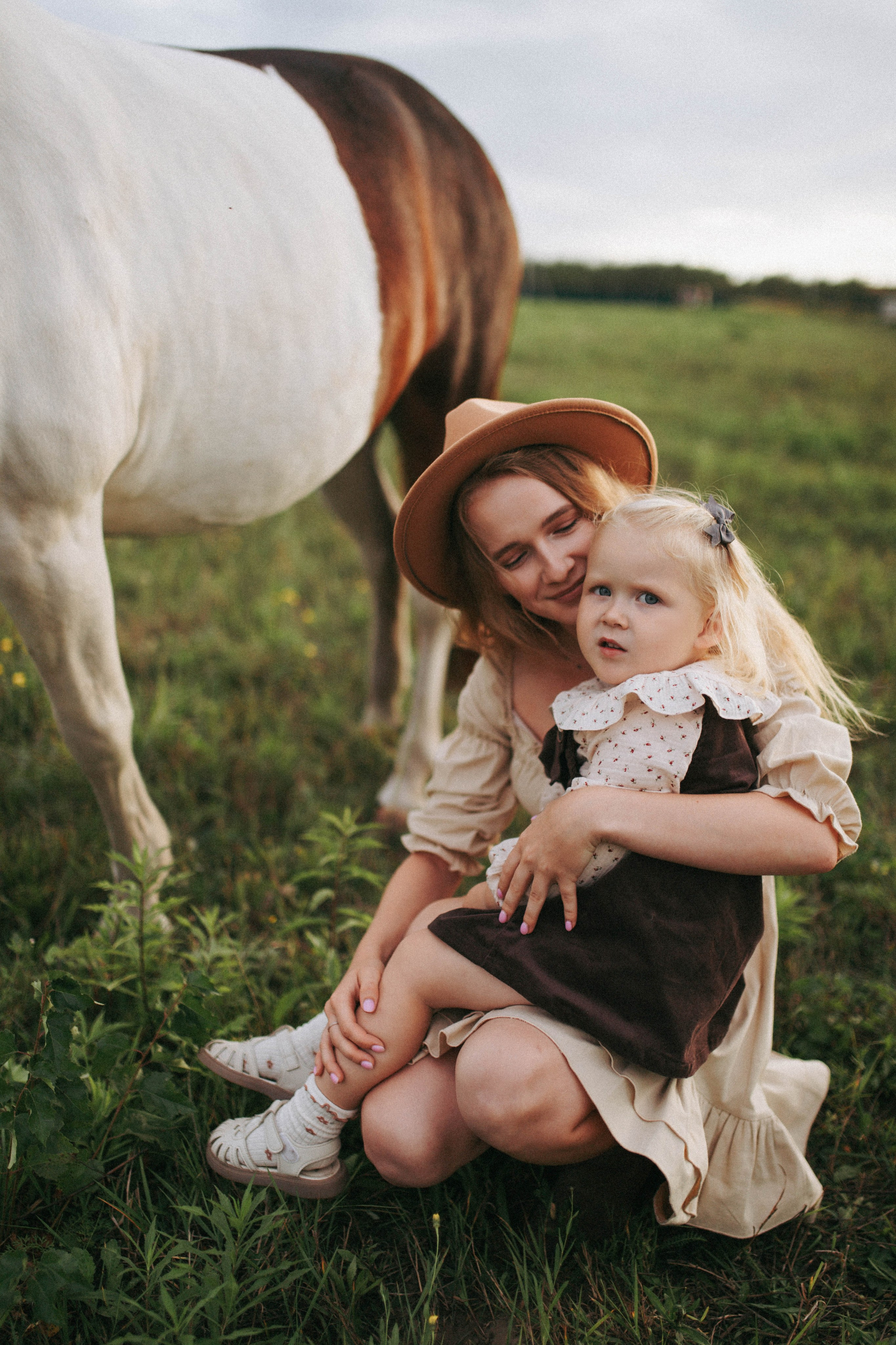 Одним тёплым вечером на ферме с лошадками. Свадебный и семейный фотограф в Нижнем Новгороде
