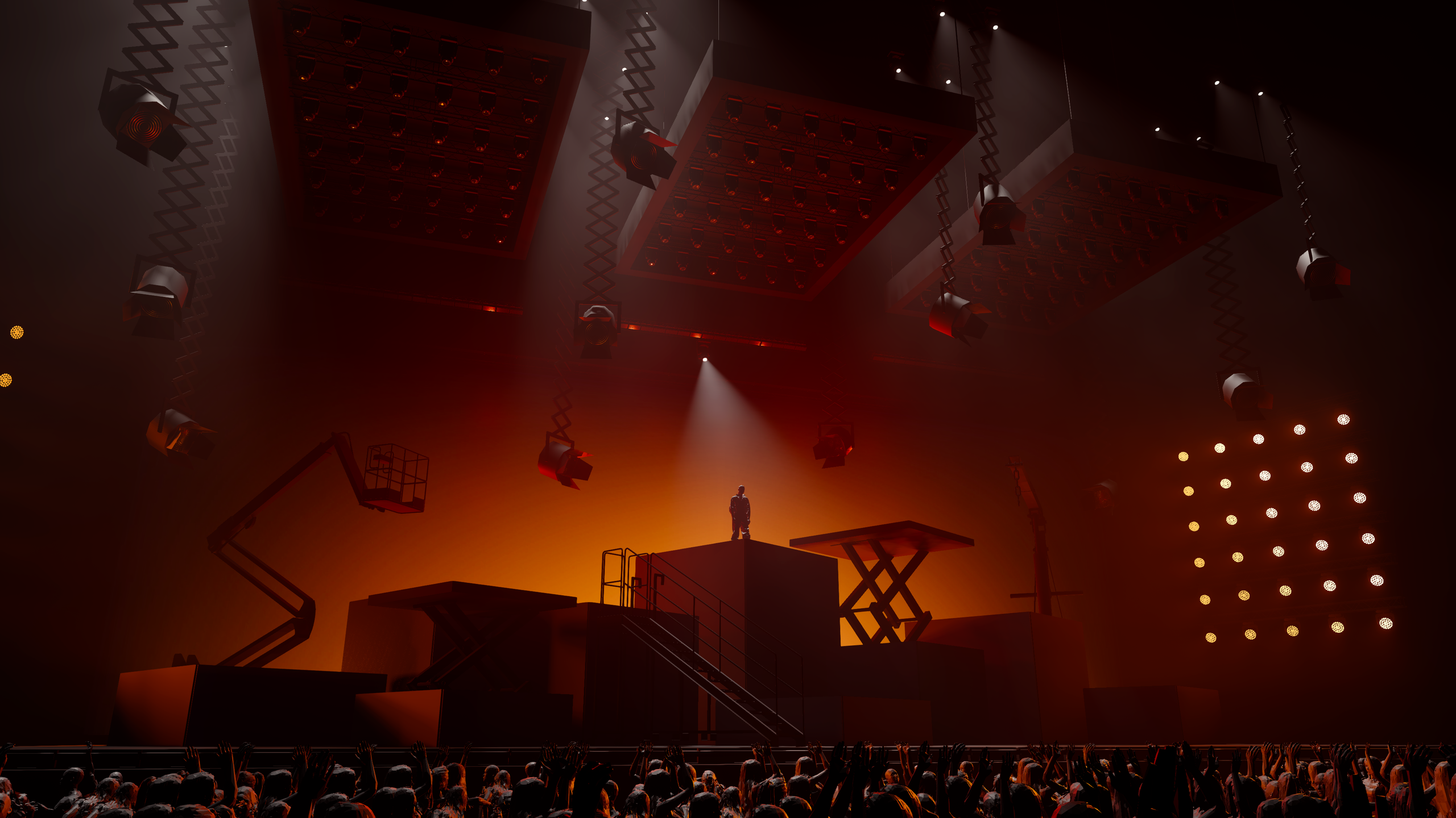 ABOVE THE CITY. OOPS