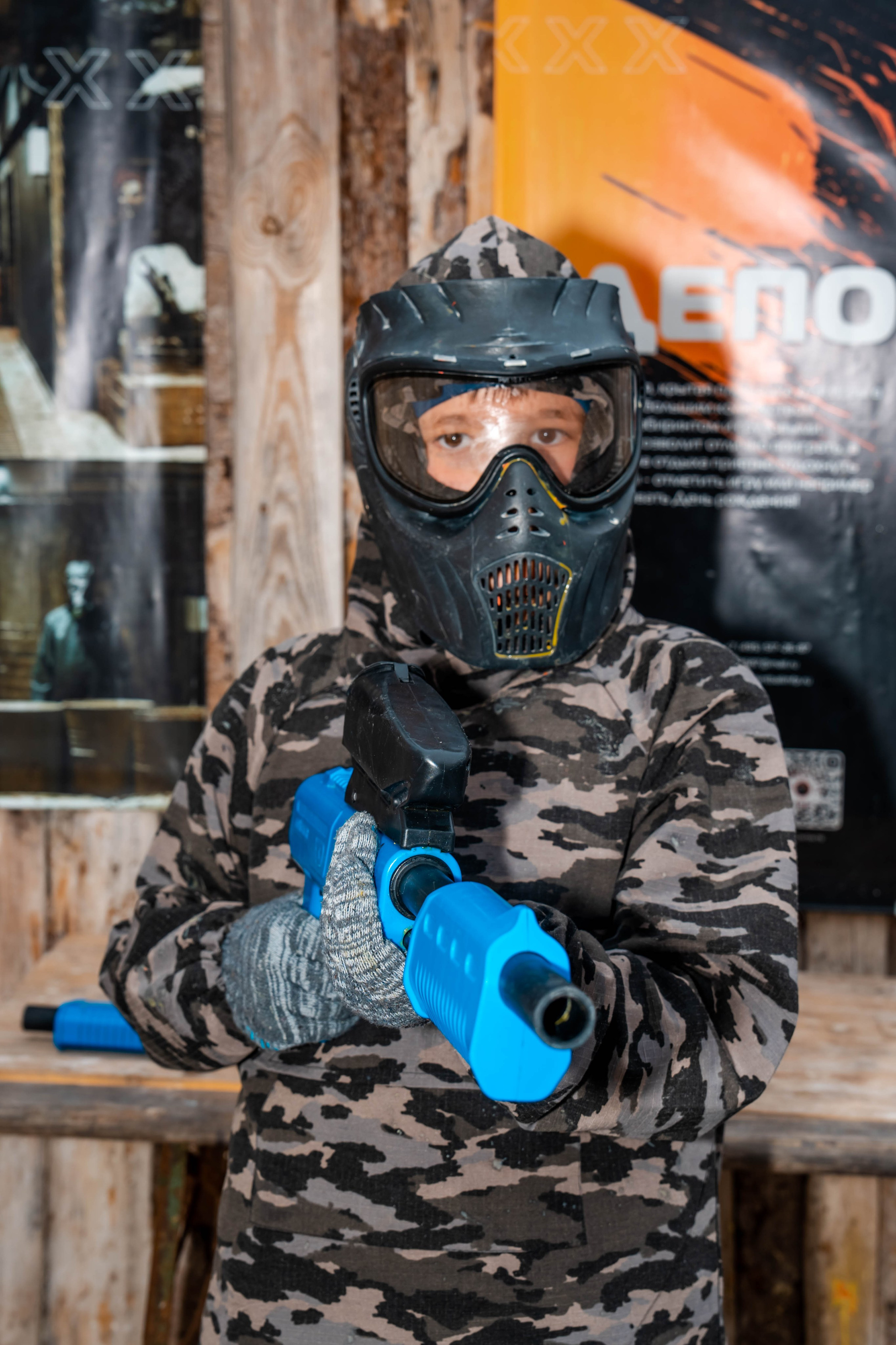 Пейнтбол. Крамер Юлиана детский и семейный фотограф