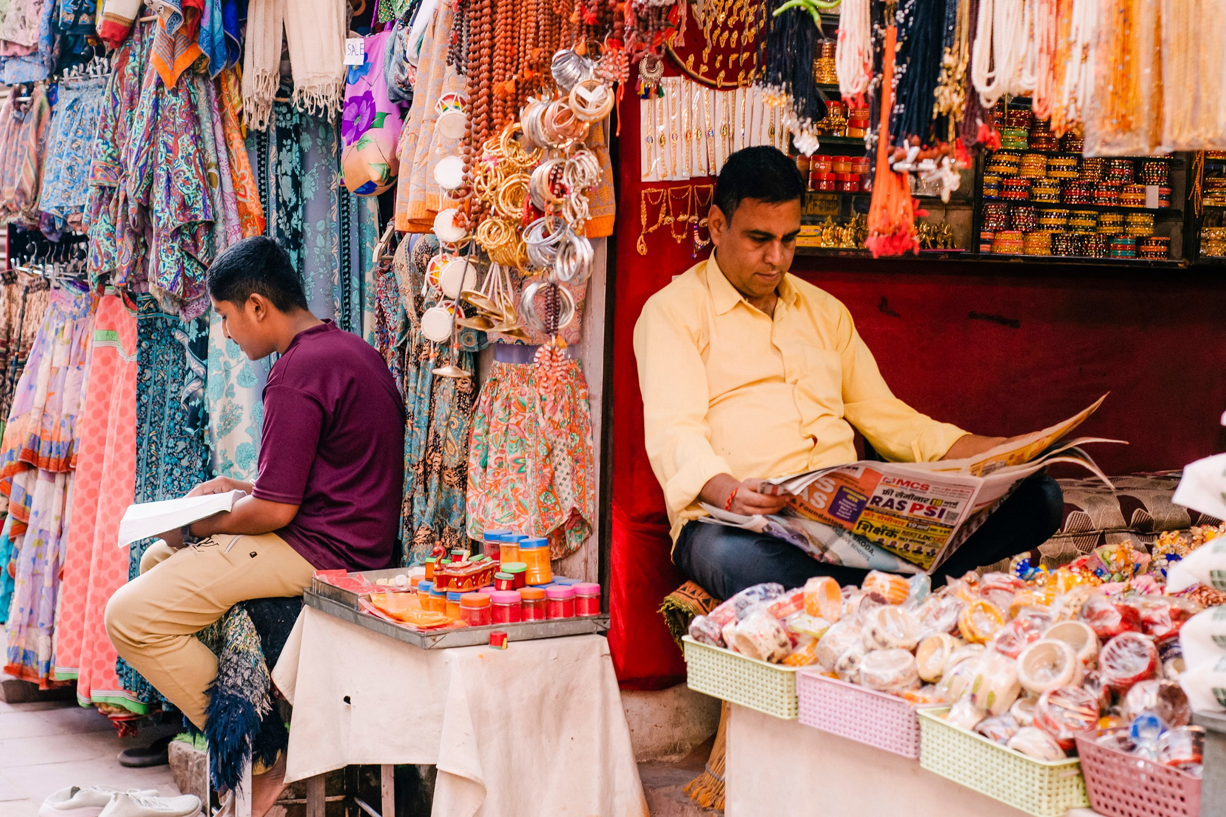 Pushkar street. Iraogo
