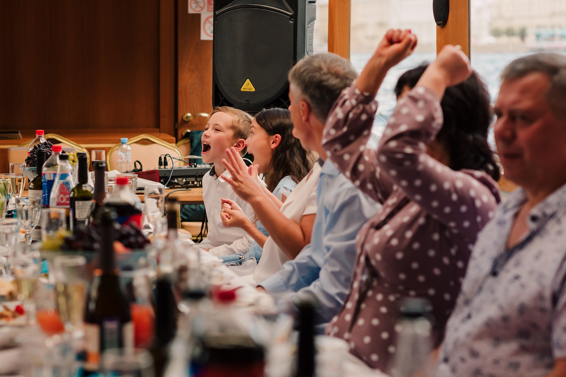 Юля и Андрей. Банкет на воде. Семейный и Свадебный фотограф. Санкт-Петербург. Пушкин