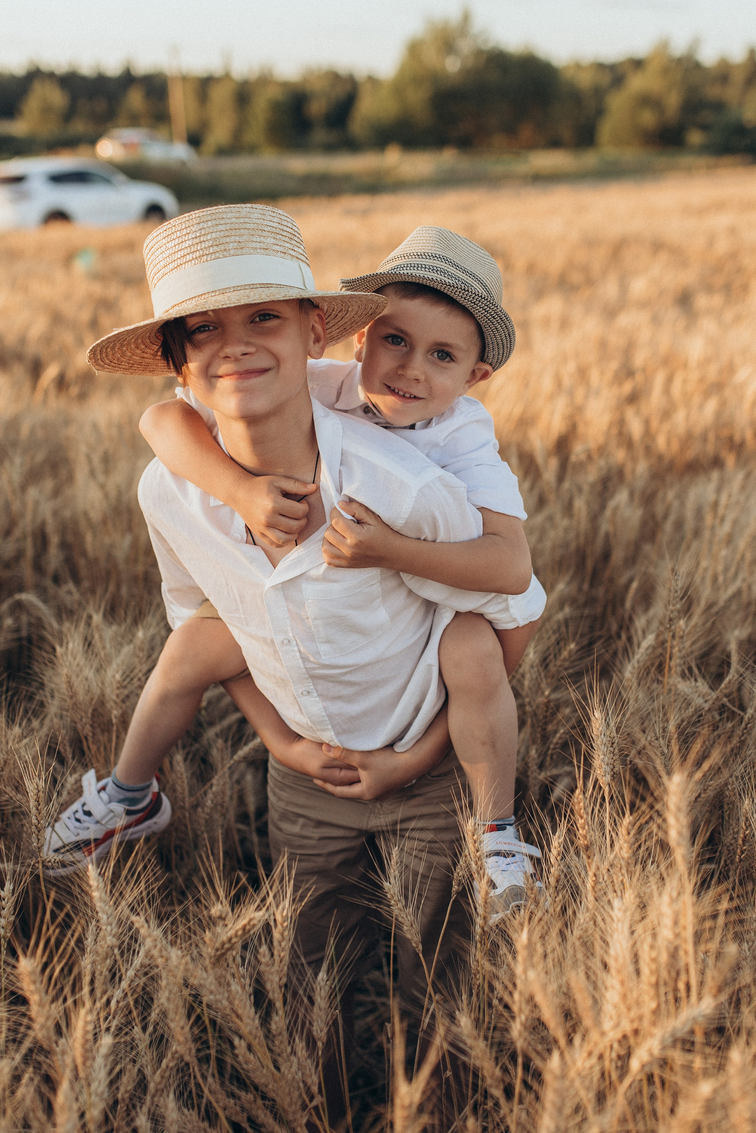 Семейная летняя прогулка. Семейный фотограф в Москве Екатерина Север