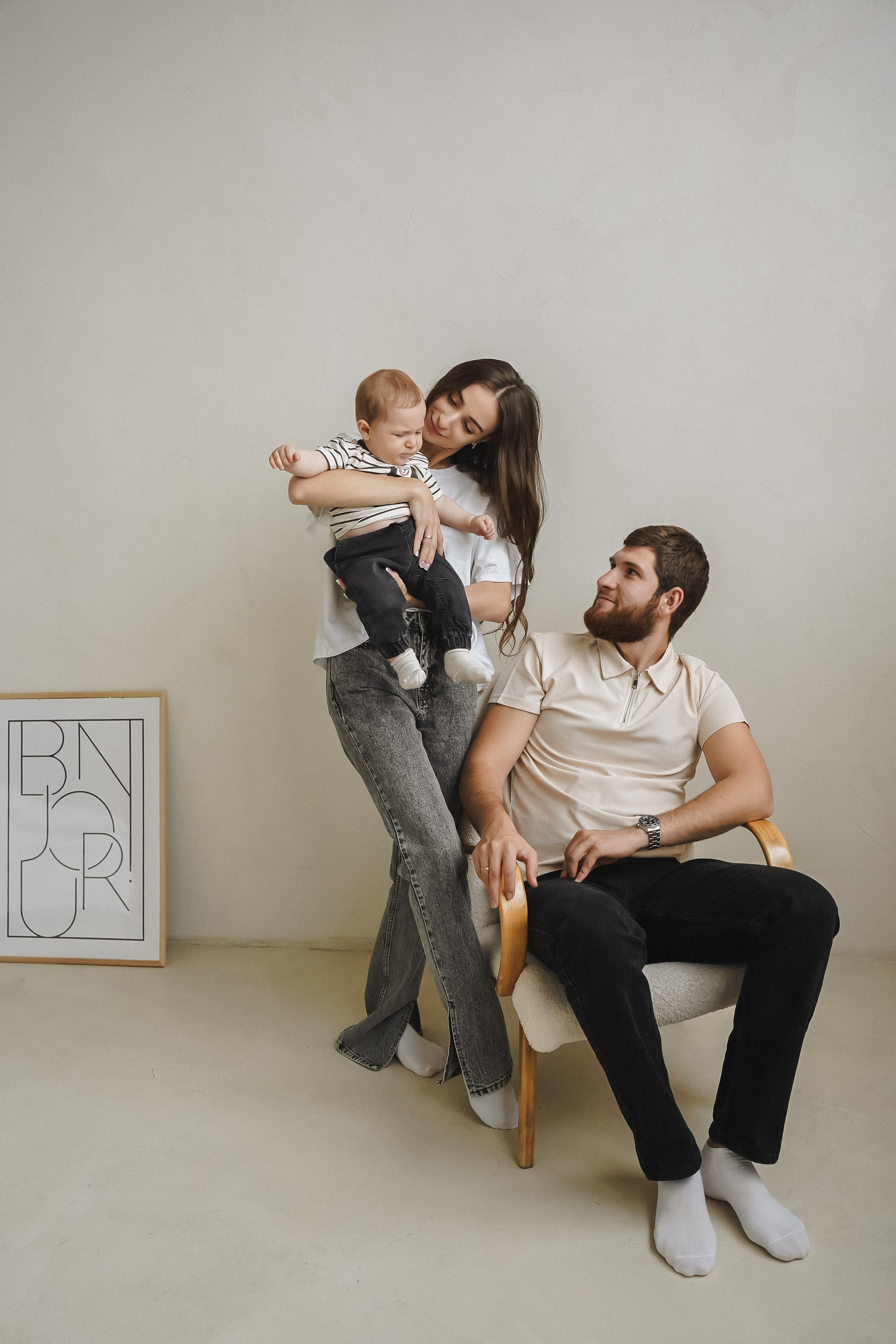 Ира, Вадим и Лёва. Свадебный фотограф в Москве Яна Деньгина