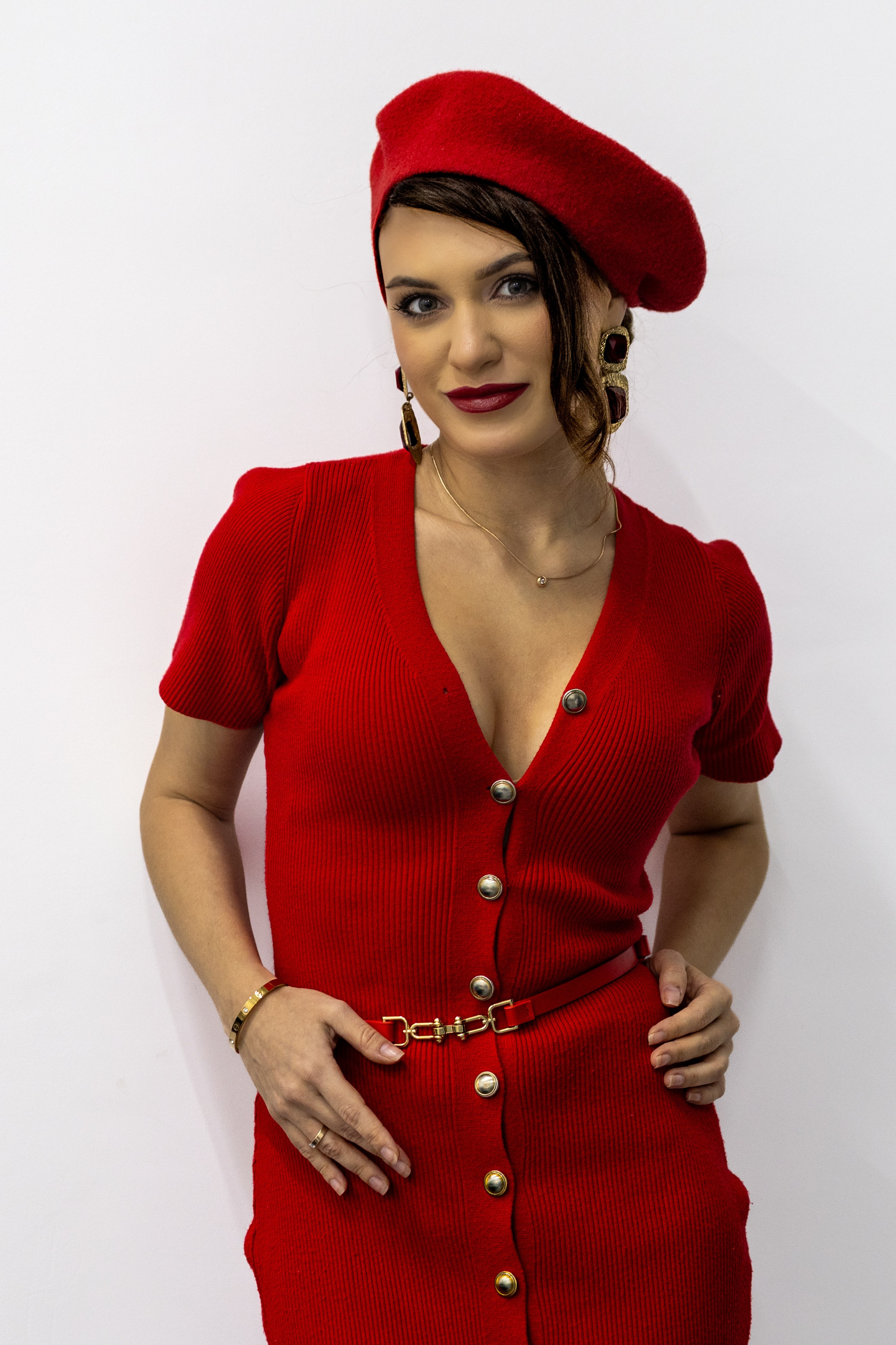 Юлия в красном. Семейный, свадебный, репортажный фотограф в Нижнем Новгороде Сергей Уткин