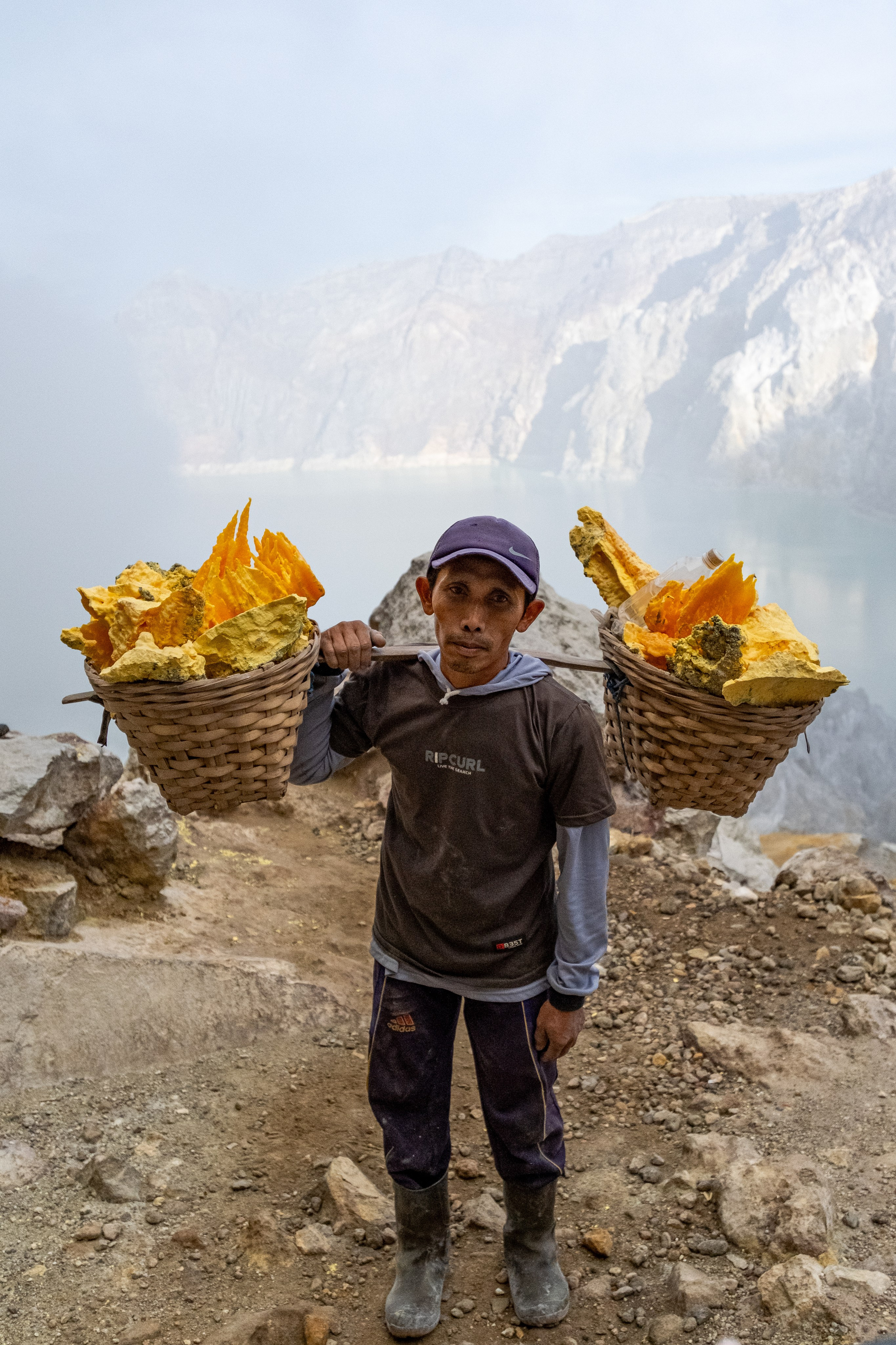 Остров Ява. Вулкан Иджен. Фотографии из путешествий