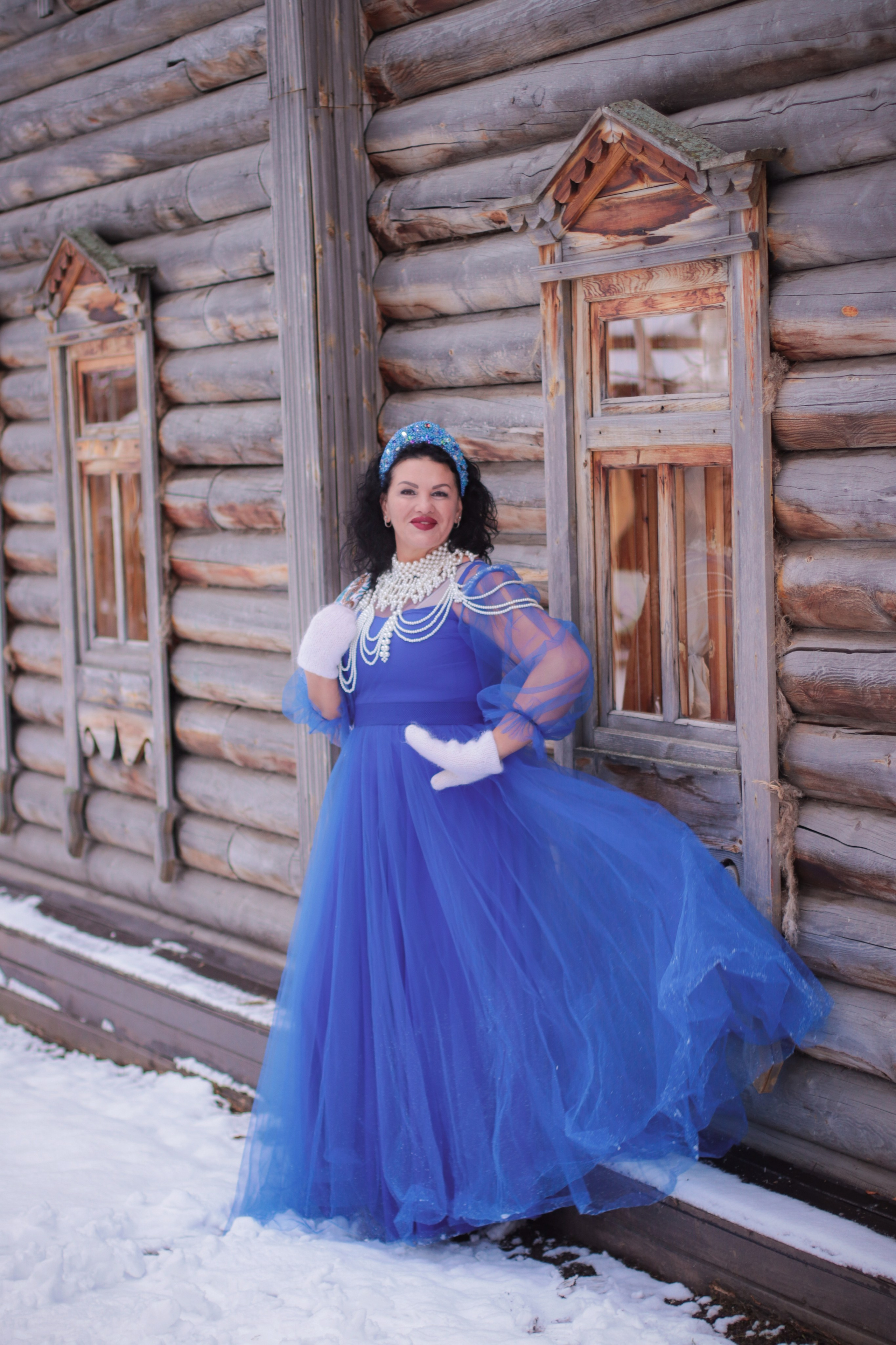 С белым псом. Фотограф в Сургуте Брызгунова Анастасия