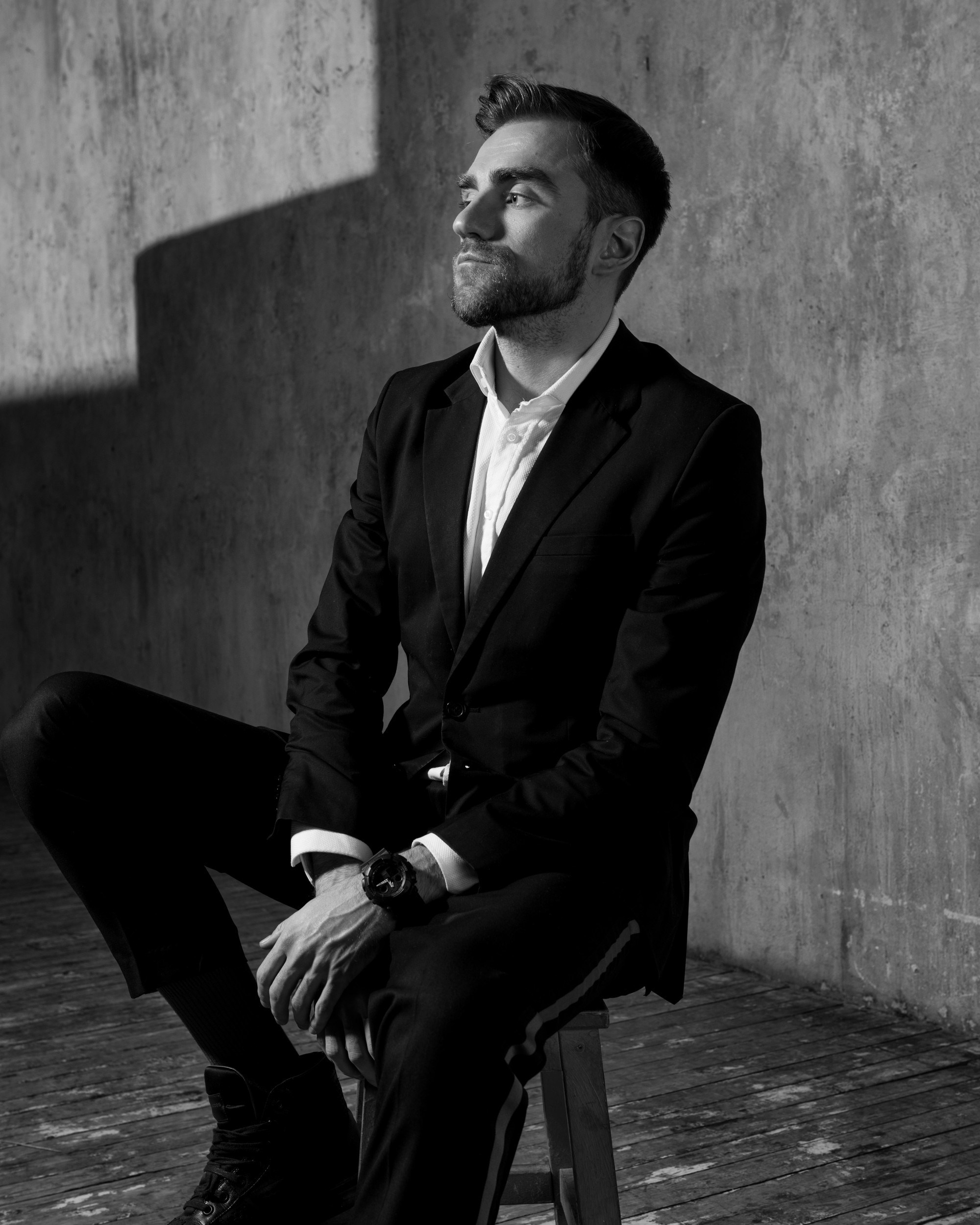 Men. Portrait and business photographer in Moscow Andrey Nikolsky