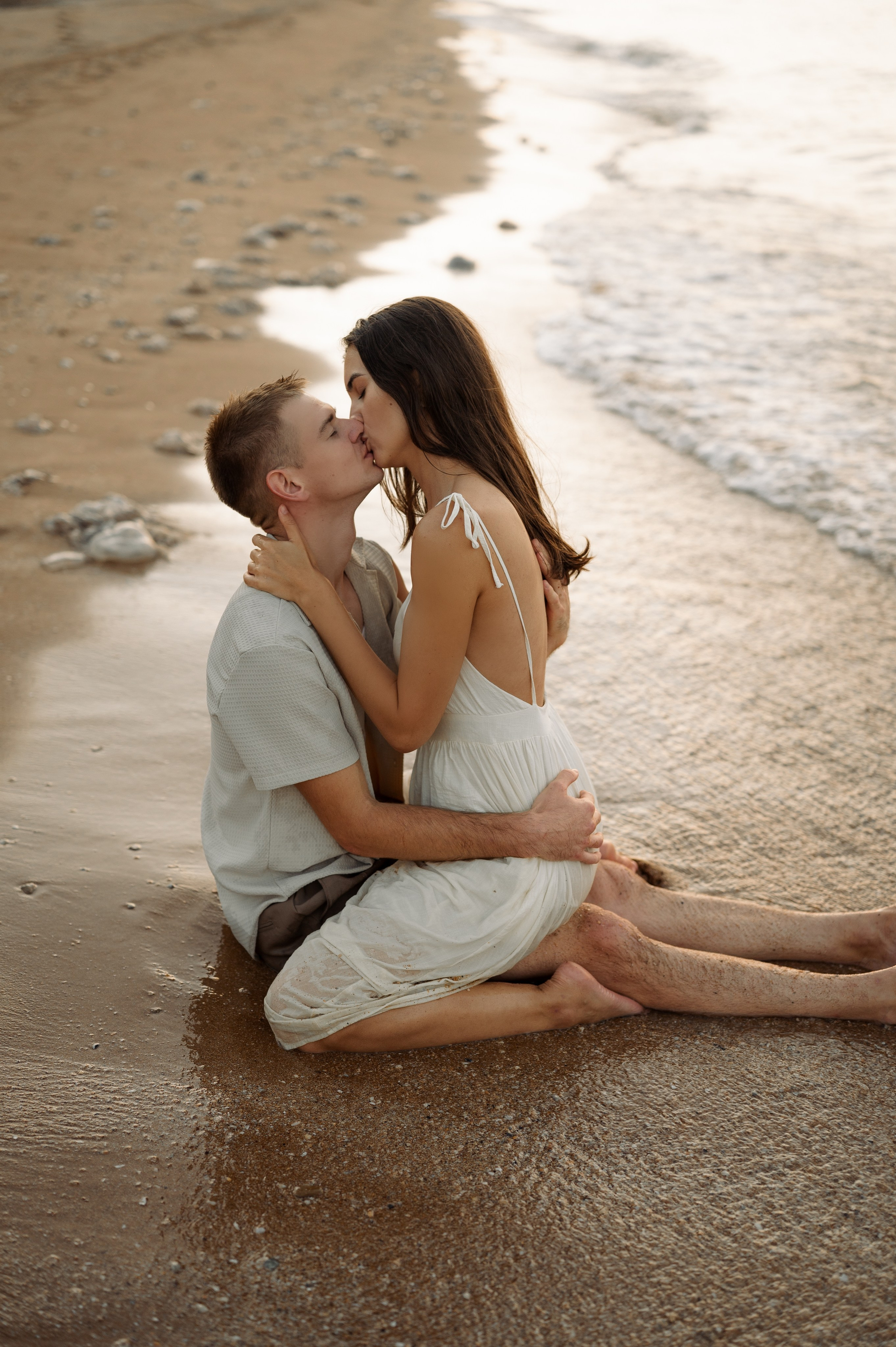 Предсвадебная съёмка на море🌊. Свадебный и семейный фотограф в Краснодаре Алина Мельник