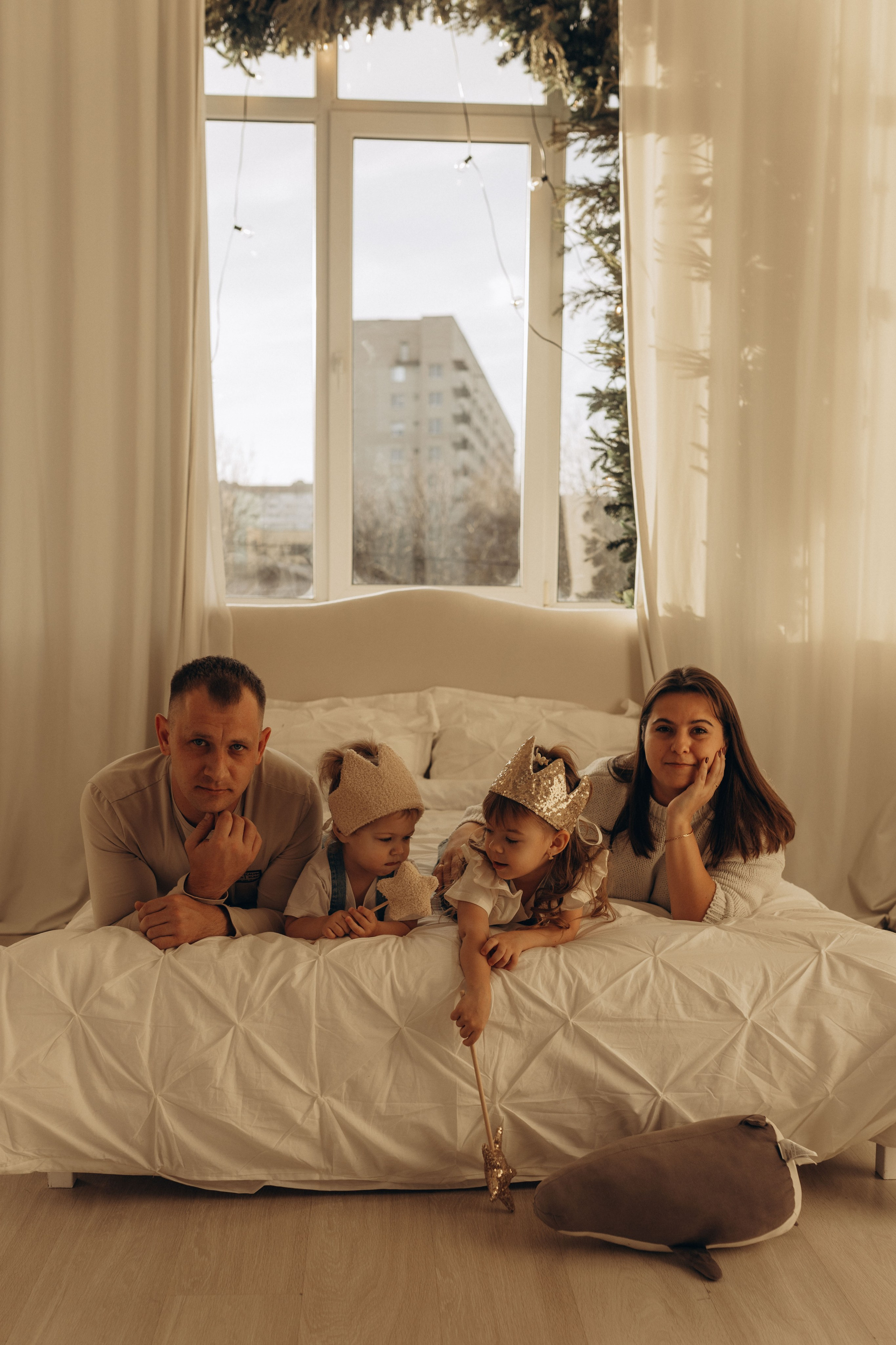 Семейная фотосессия. Александр, Анна и прекрасные Полина и Даша. Фотограф в Ставрополе Svetlana Matveeva