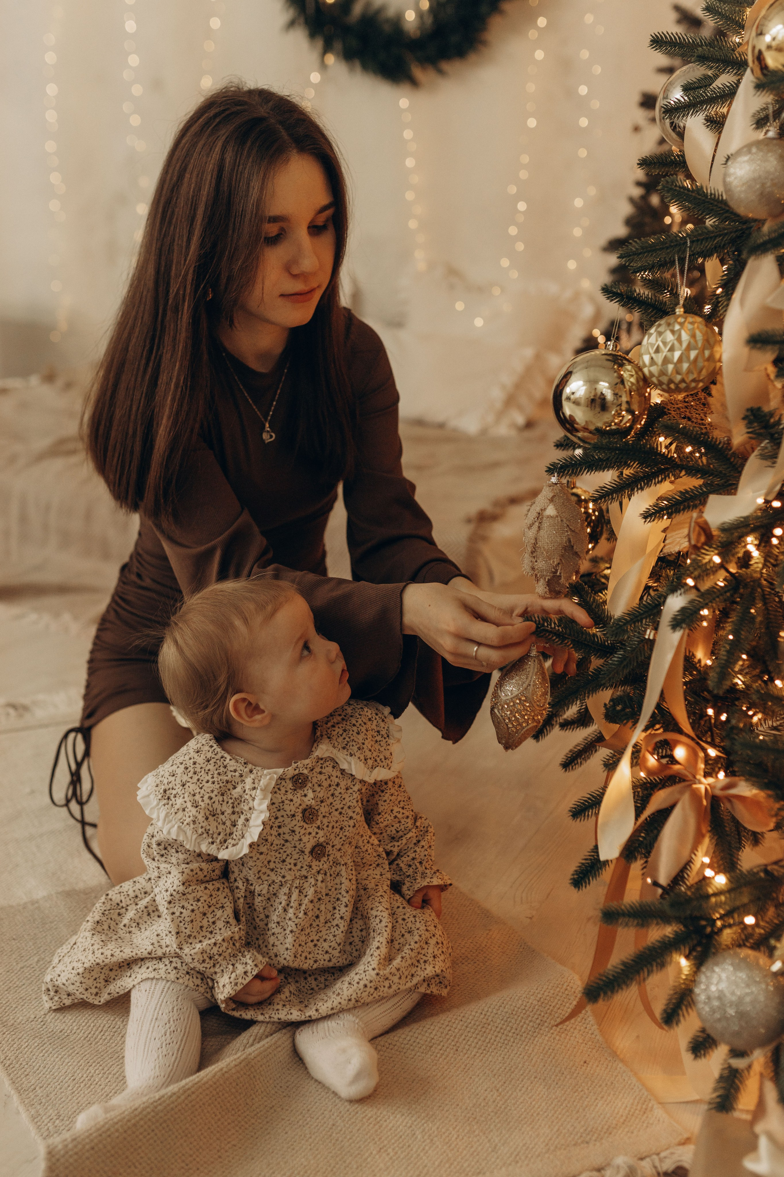 Новогодняя история Дмитрия, Полины и Анюты. Фотограф в Ставрополе Svetlana Matveeva