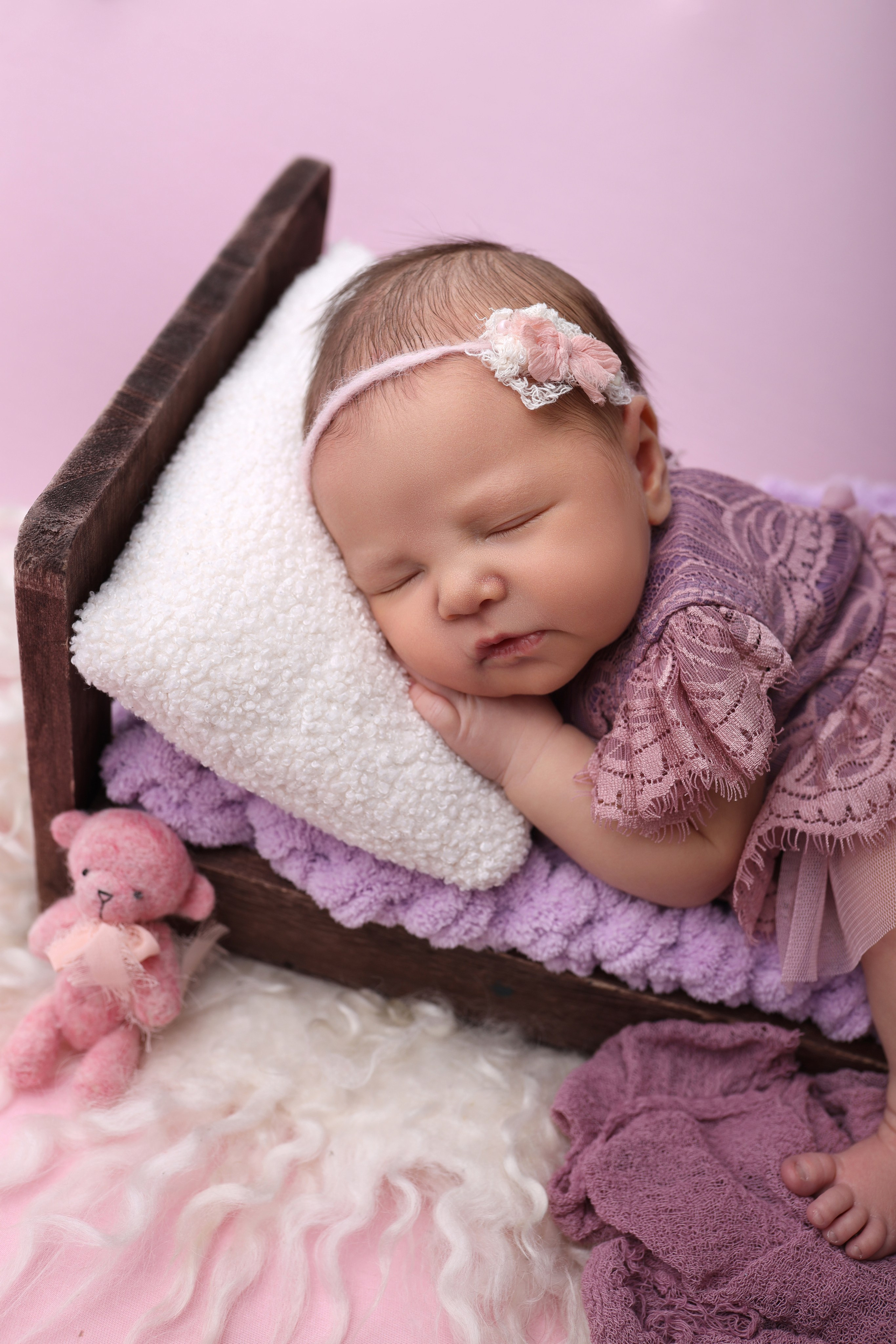 Newborn девочки. Фотограф новорожденных Модяева Ирина