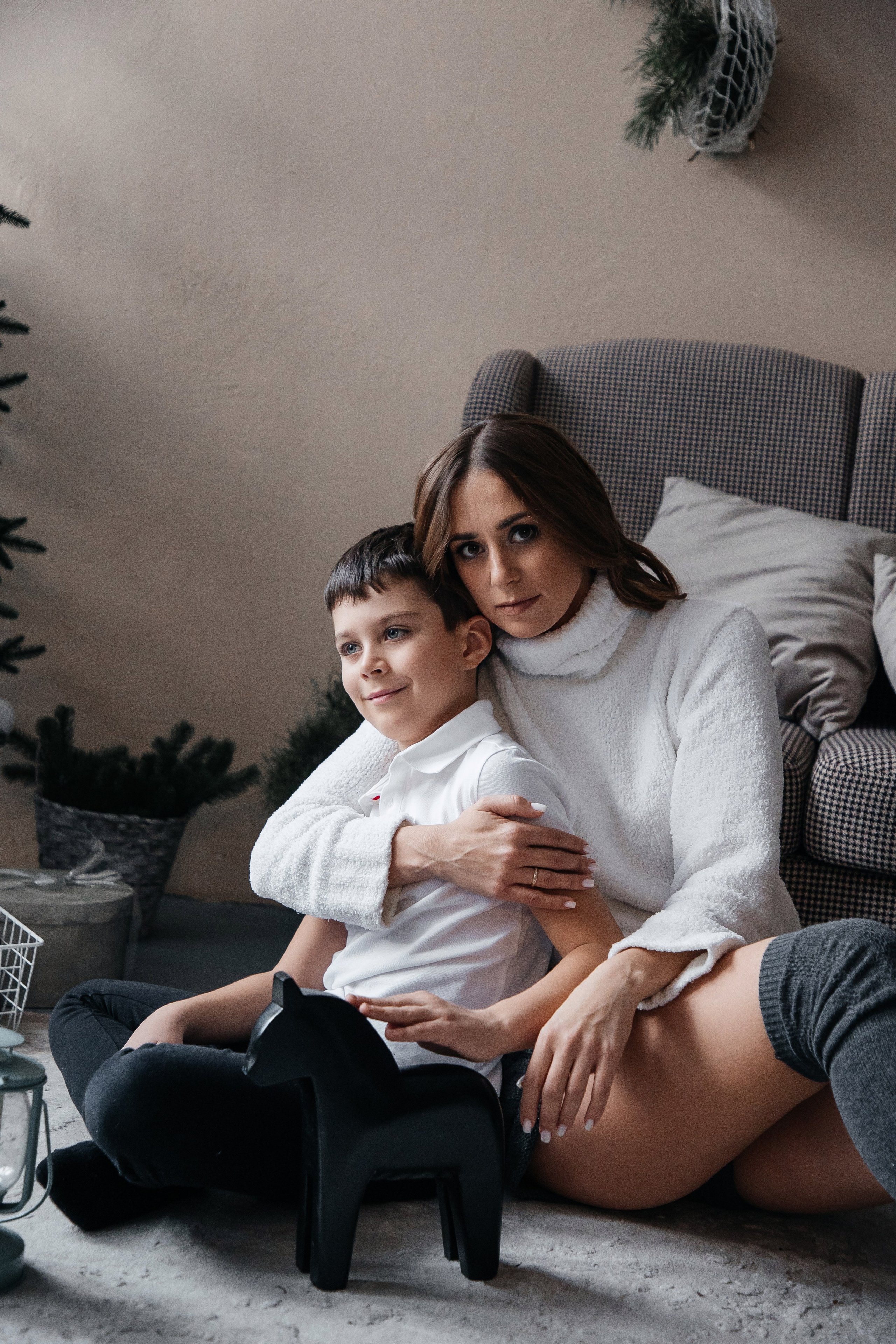 Юля Вергун и семья. Фотограф Денис Лесковский (Тюмень)