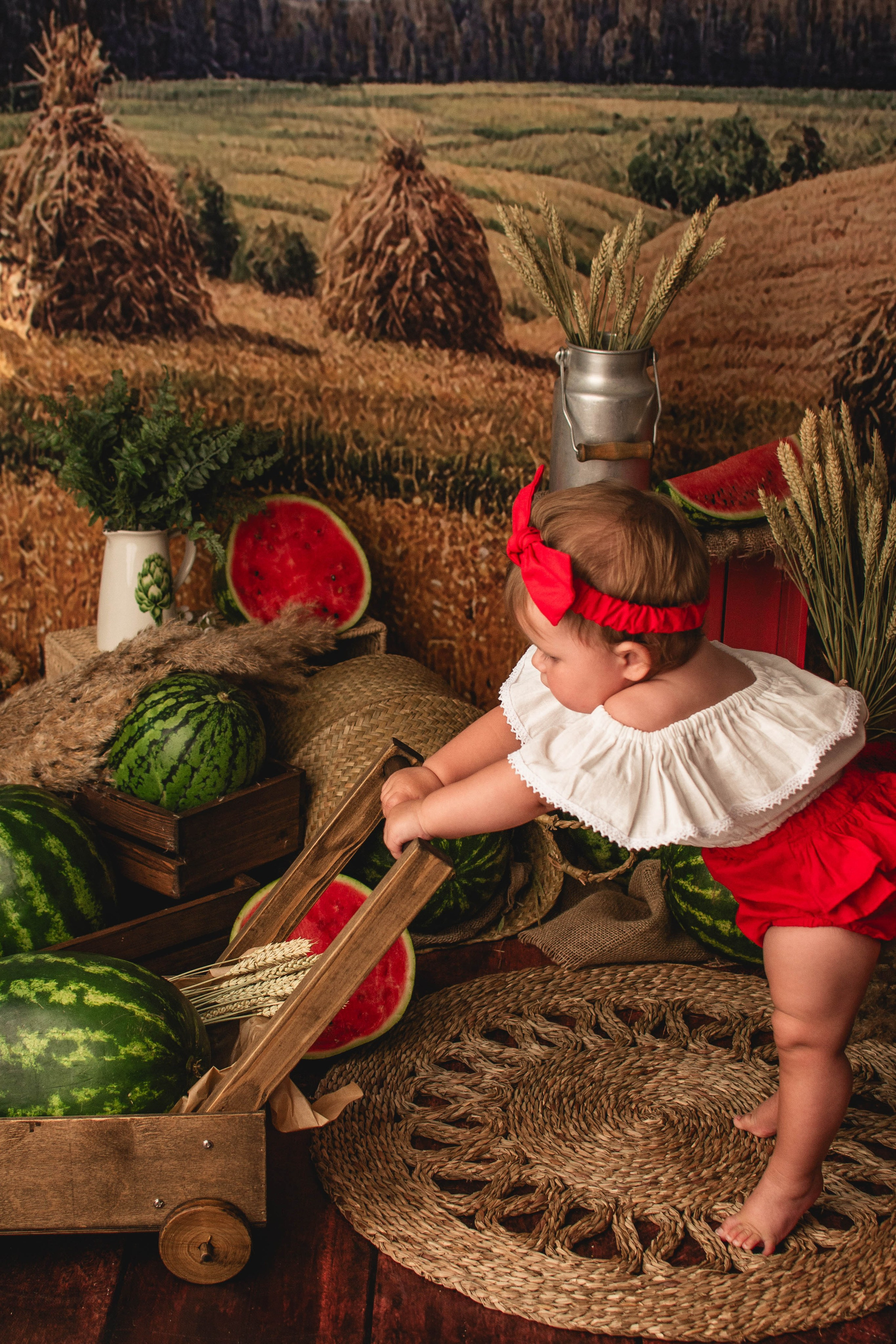 Арбузный 2024. Фотограф новорождённых в Санкт-Петербурге Наталья Булгакова