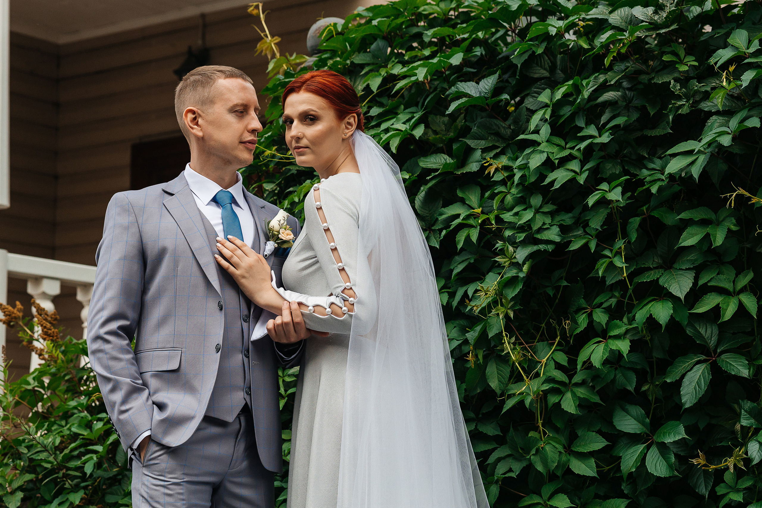 Фотосъемка невесты в эксклюзивном свадебном платье. Олег Сверчков | Свадебный фотограф Вологда