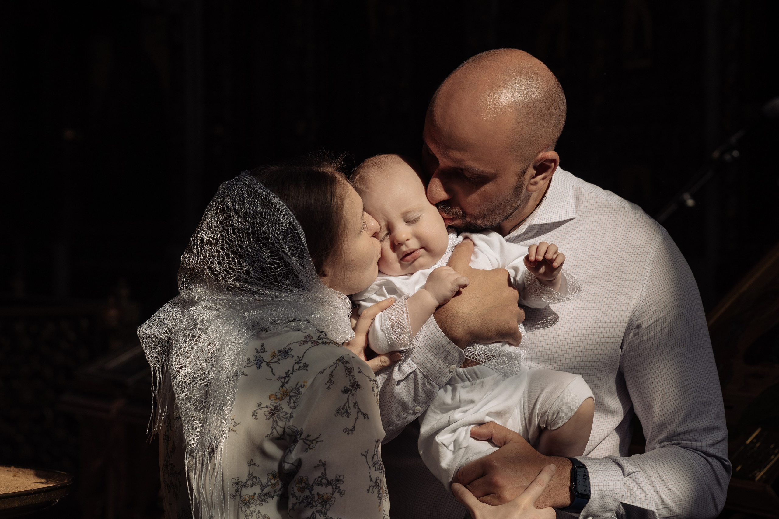 Таинство крещения. Свадебный и семейный фотограф Ксения Ржевская (Митрохина)
