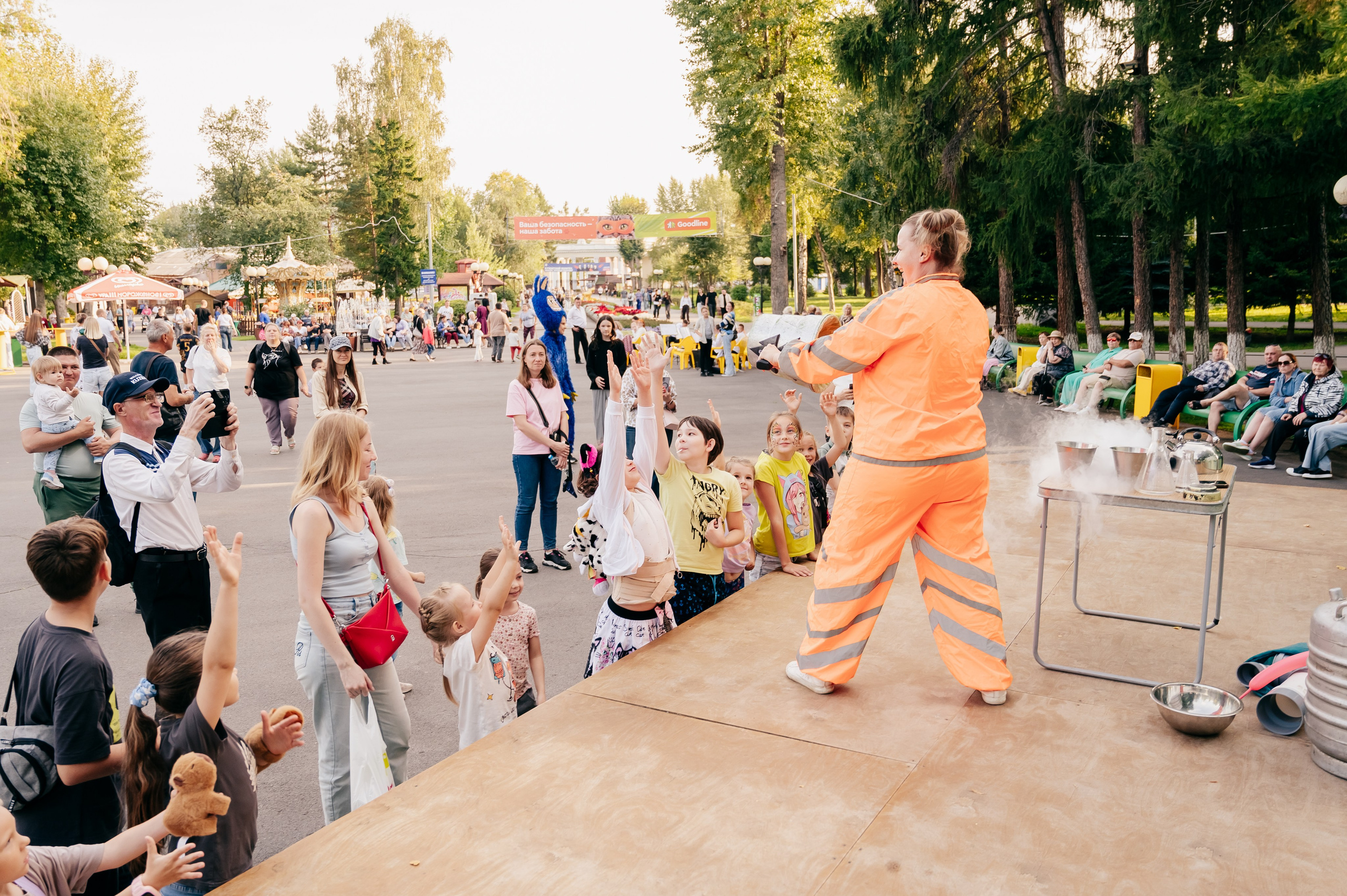 День Шахтёра в Парке Чудес 30.08.2025. Детский фотограф, семейный фотограф и репортажи в Кемерово