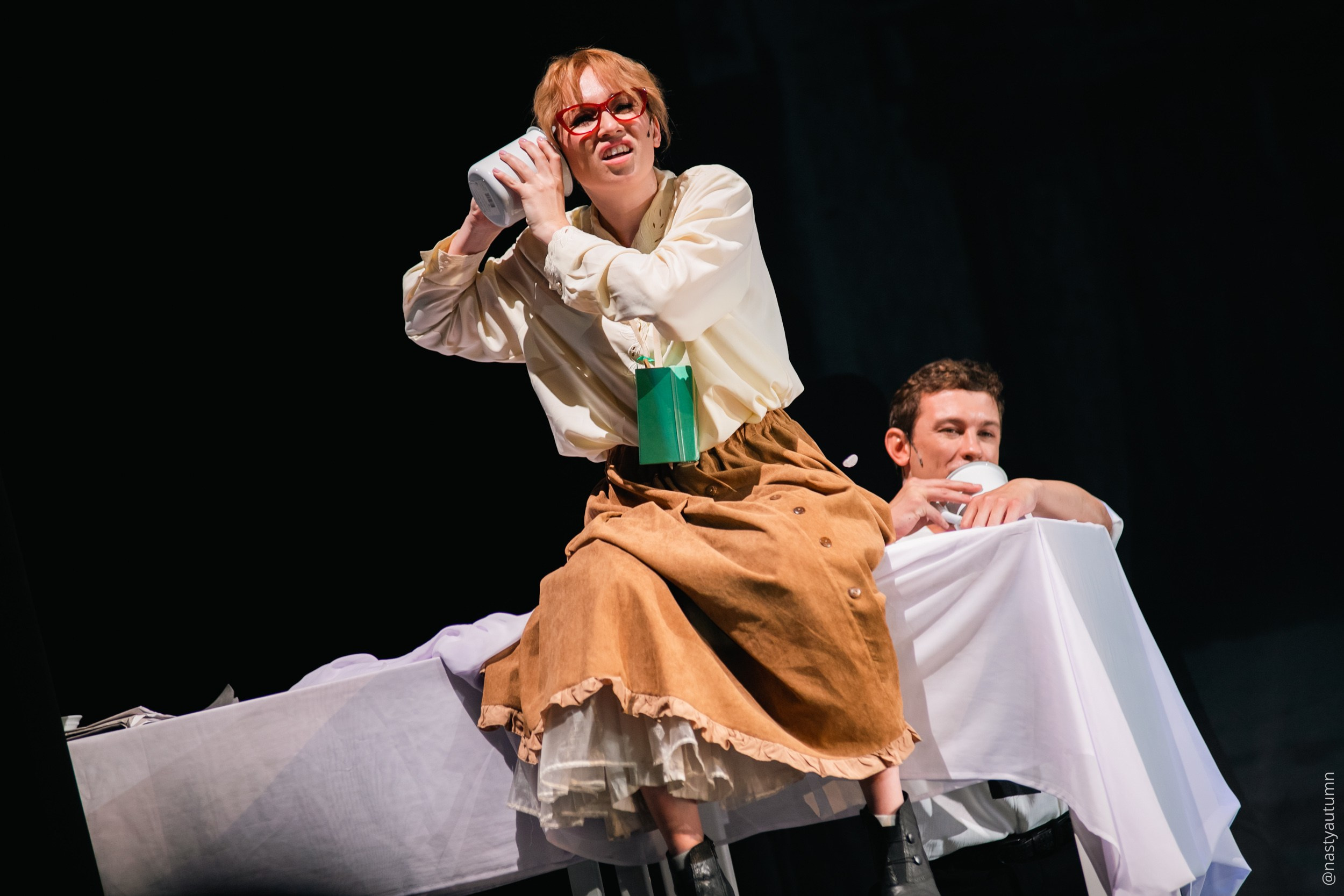 Генеральный прогон «Маяковский. Я сам.». Репортажный и концертный фотограф в Москве Анастасия Осень