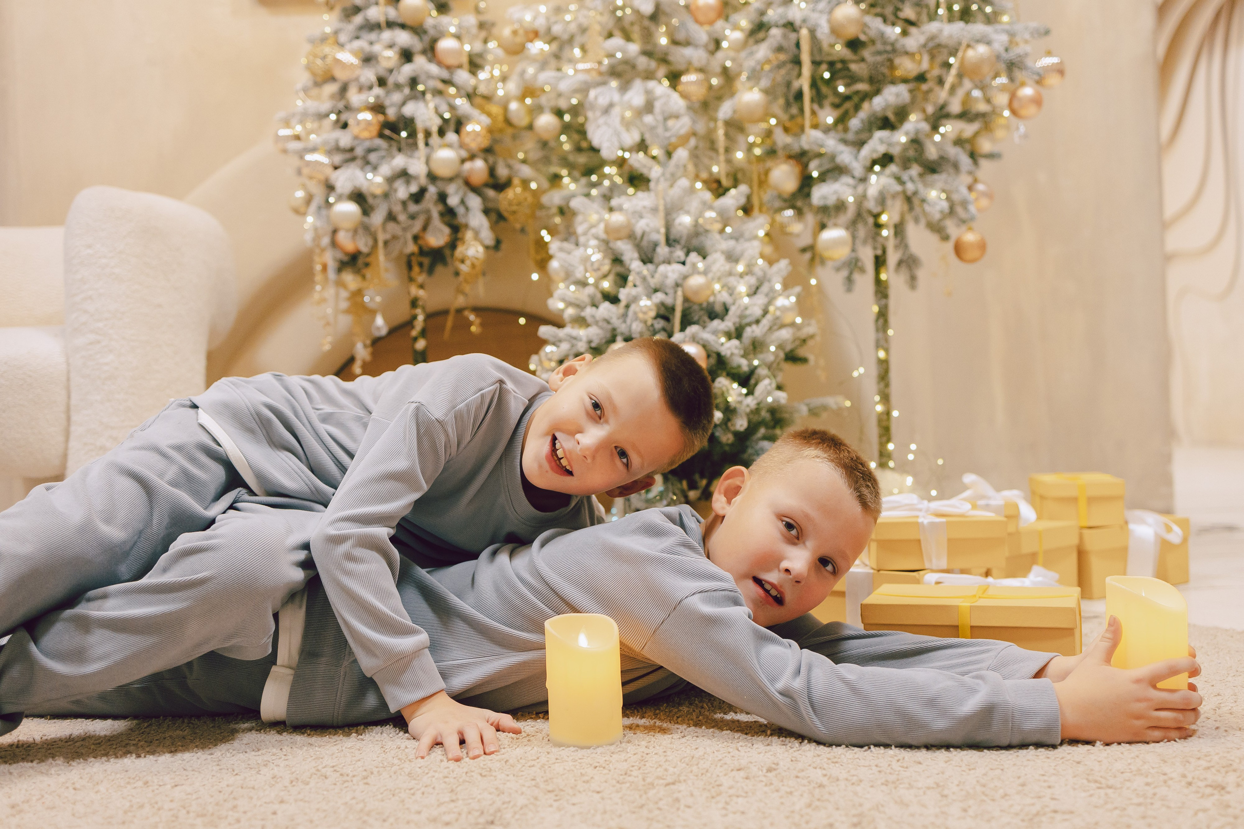 Семейная новогодняя фотосессия. Семейный Фотограф в Москве Евгения Симоненко