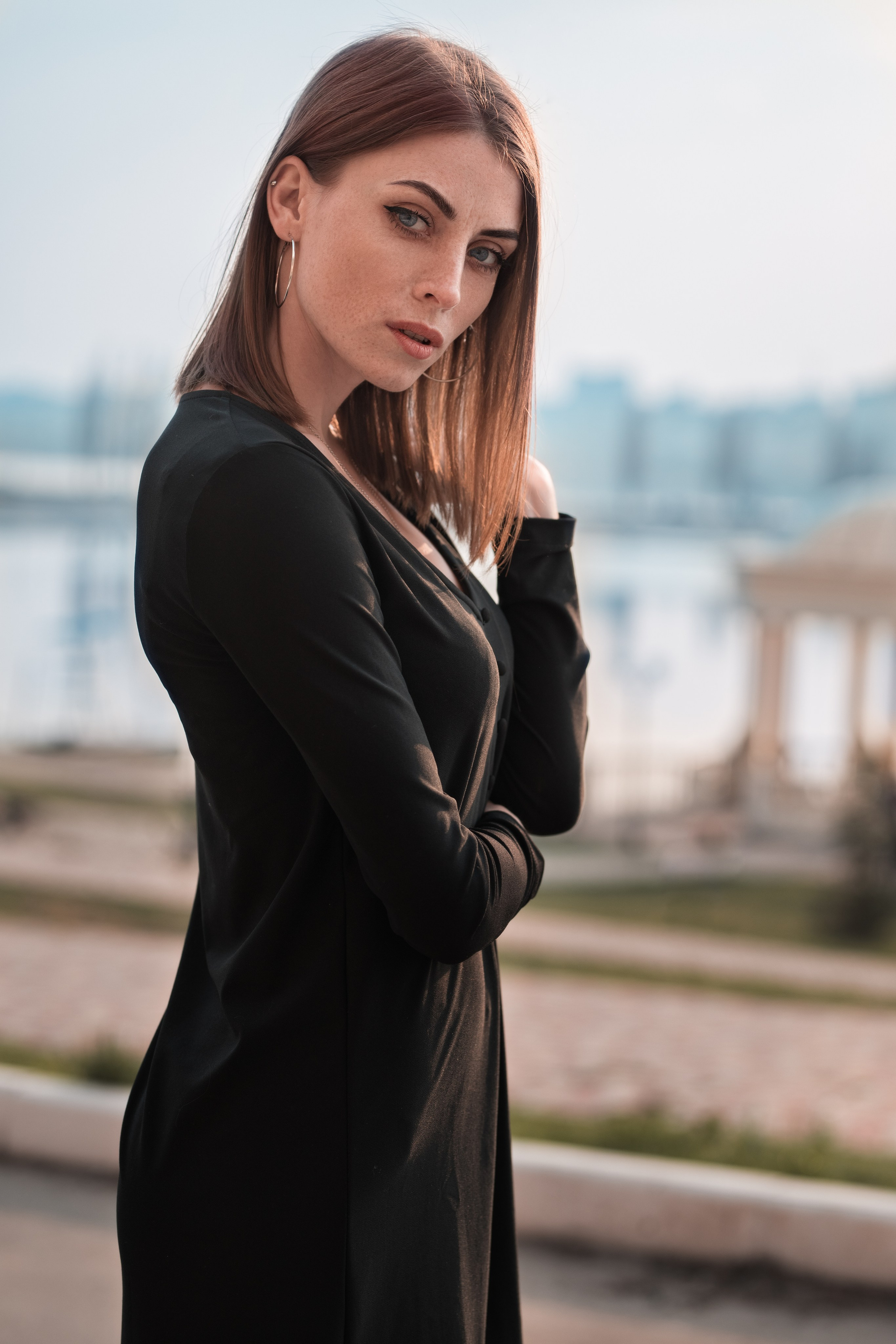 Весенняя съемка на набережной с Надеждой для «себя»