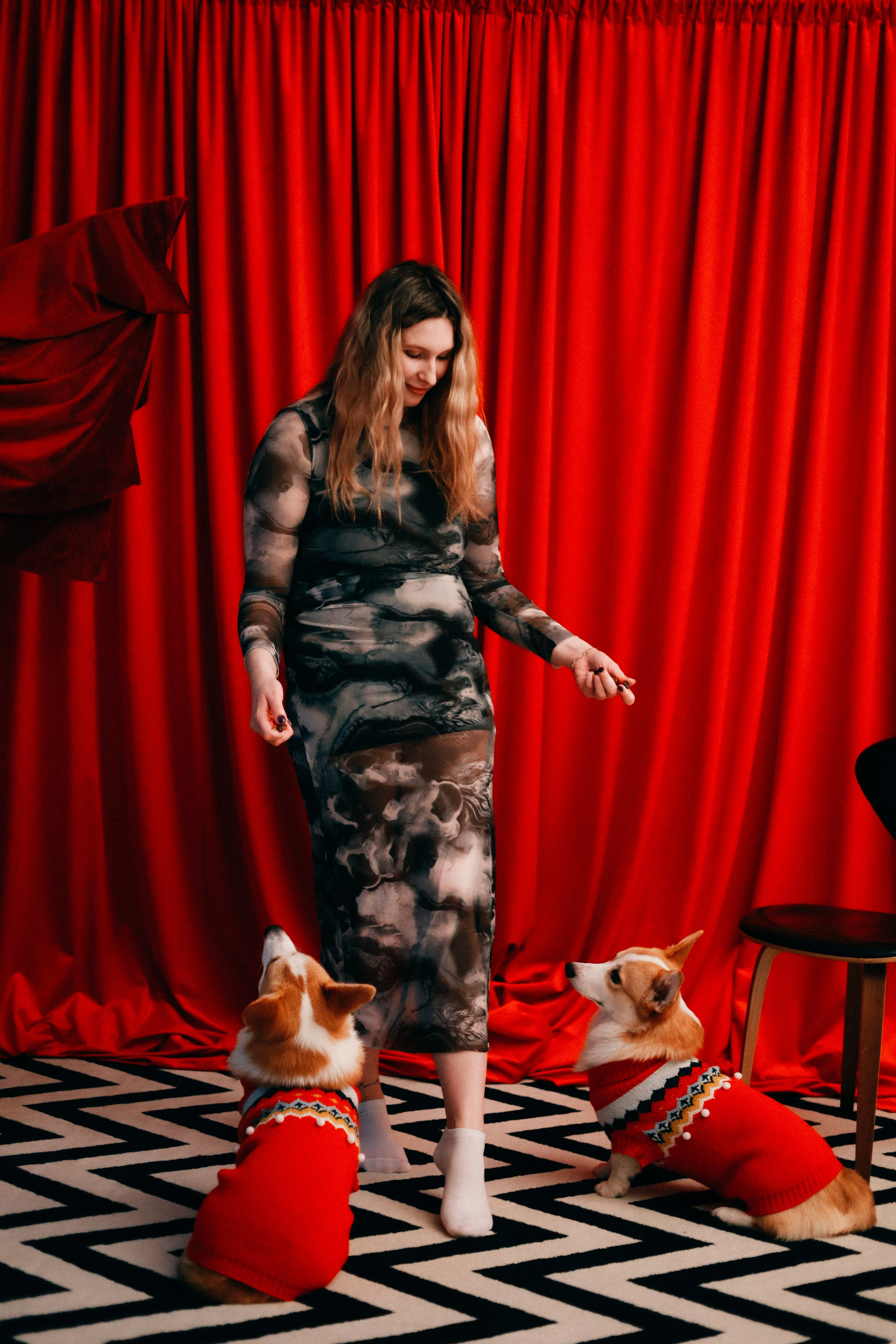 Оля, Антон и сыновья. Фотограф София Комкина