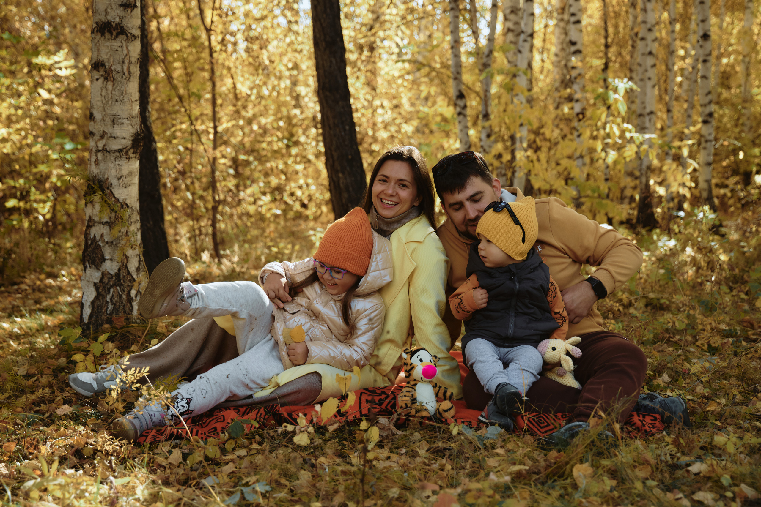 Семья Коробихиных. Фотограф Жанна Лефлер