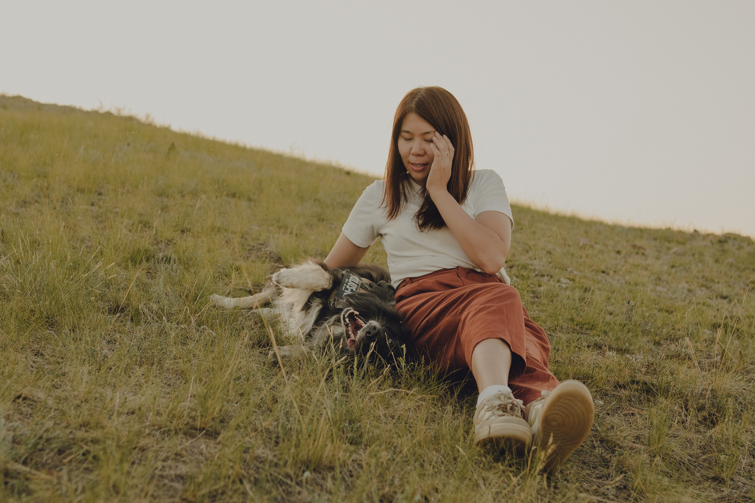 Настя и Умка. Фотограф анималист в Спб недорого Олеся Майорова