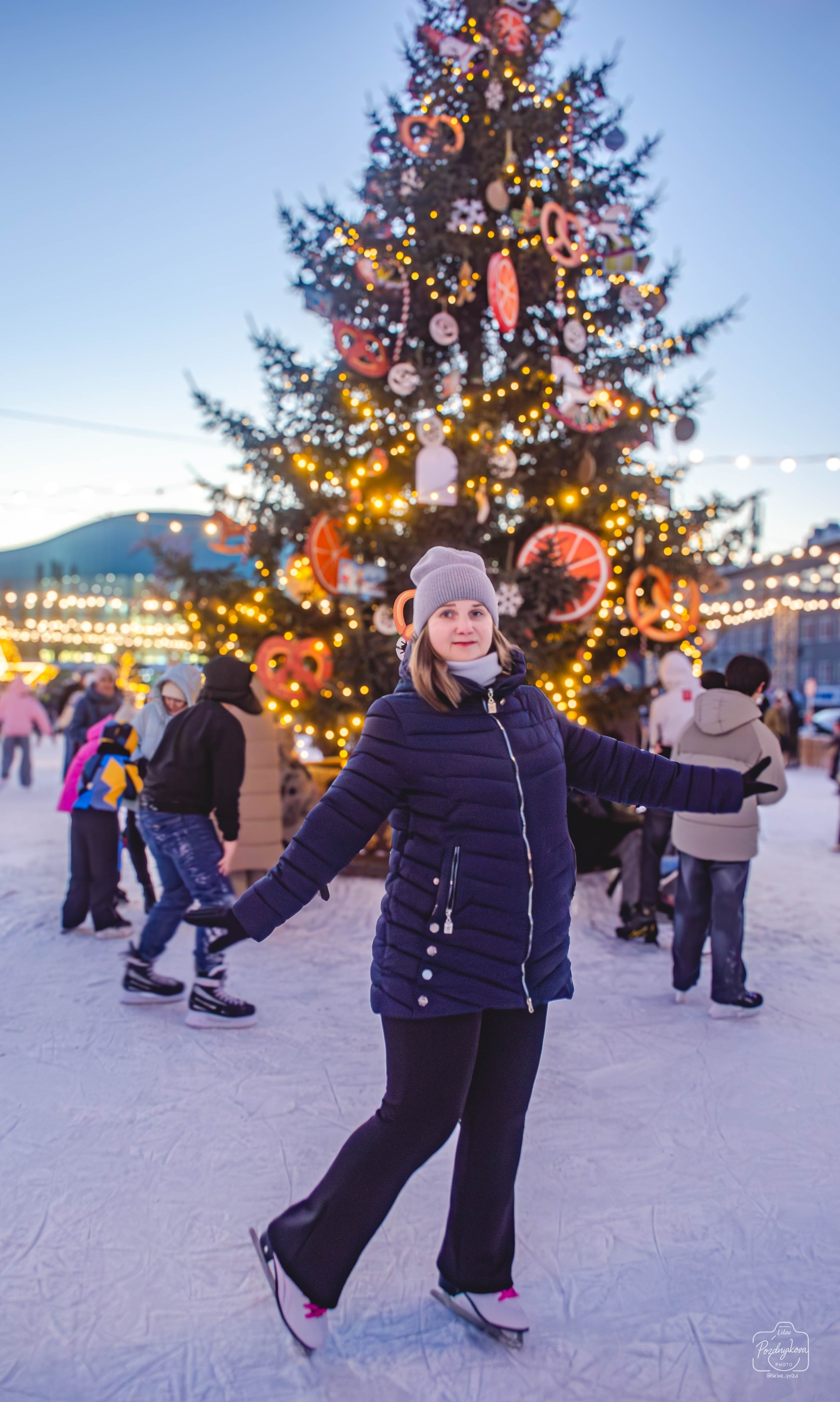 Прогулочная фотосесся|Каток Galaxy|Татьяна Шибких|Барнаул. Фотограф-видеограф Познякова Любовь