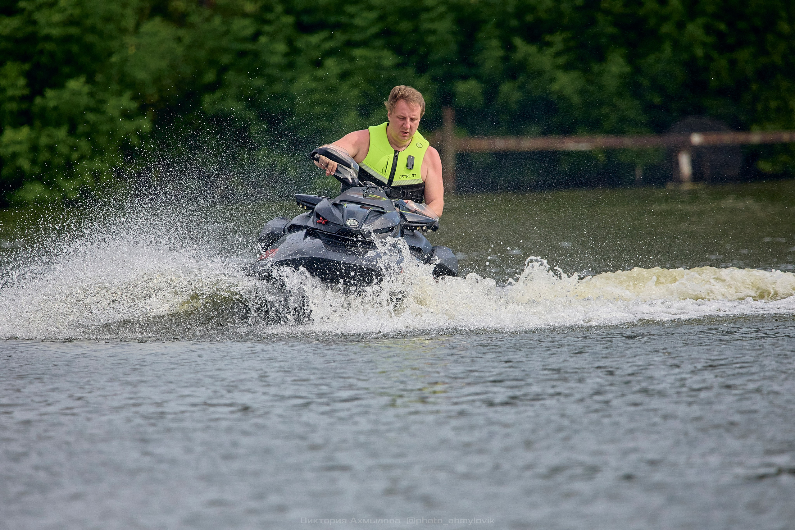 Аквабайки на Северке. Виктория Ахмылова. Фотограф в Москве
