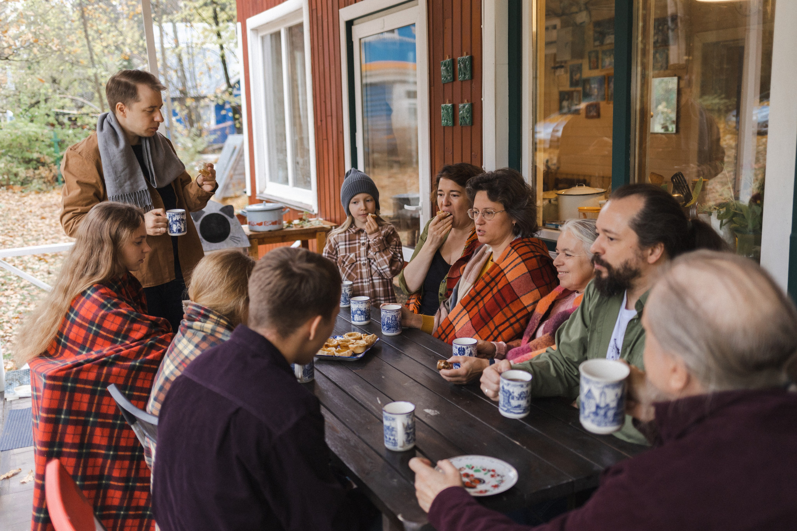 Five o'clock (история большой семьи). Семейный фотограф в Москве