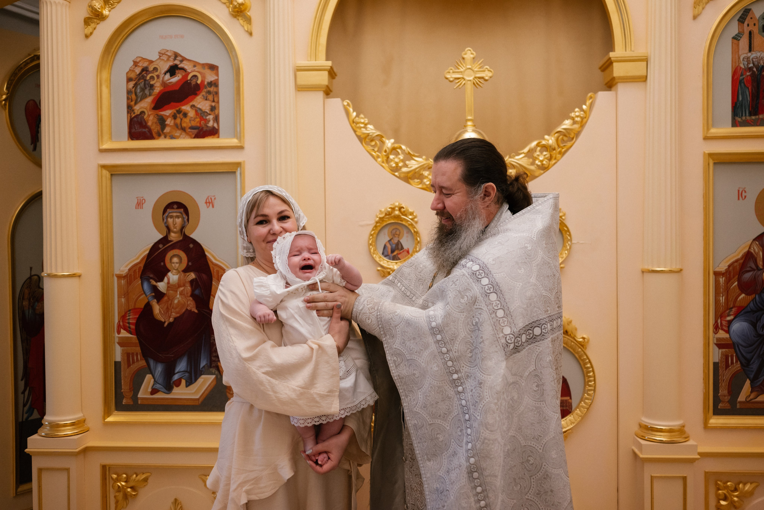 Крещение Есении. Фотограф в Москве и МО Бреусова Татьяна