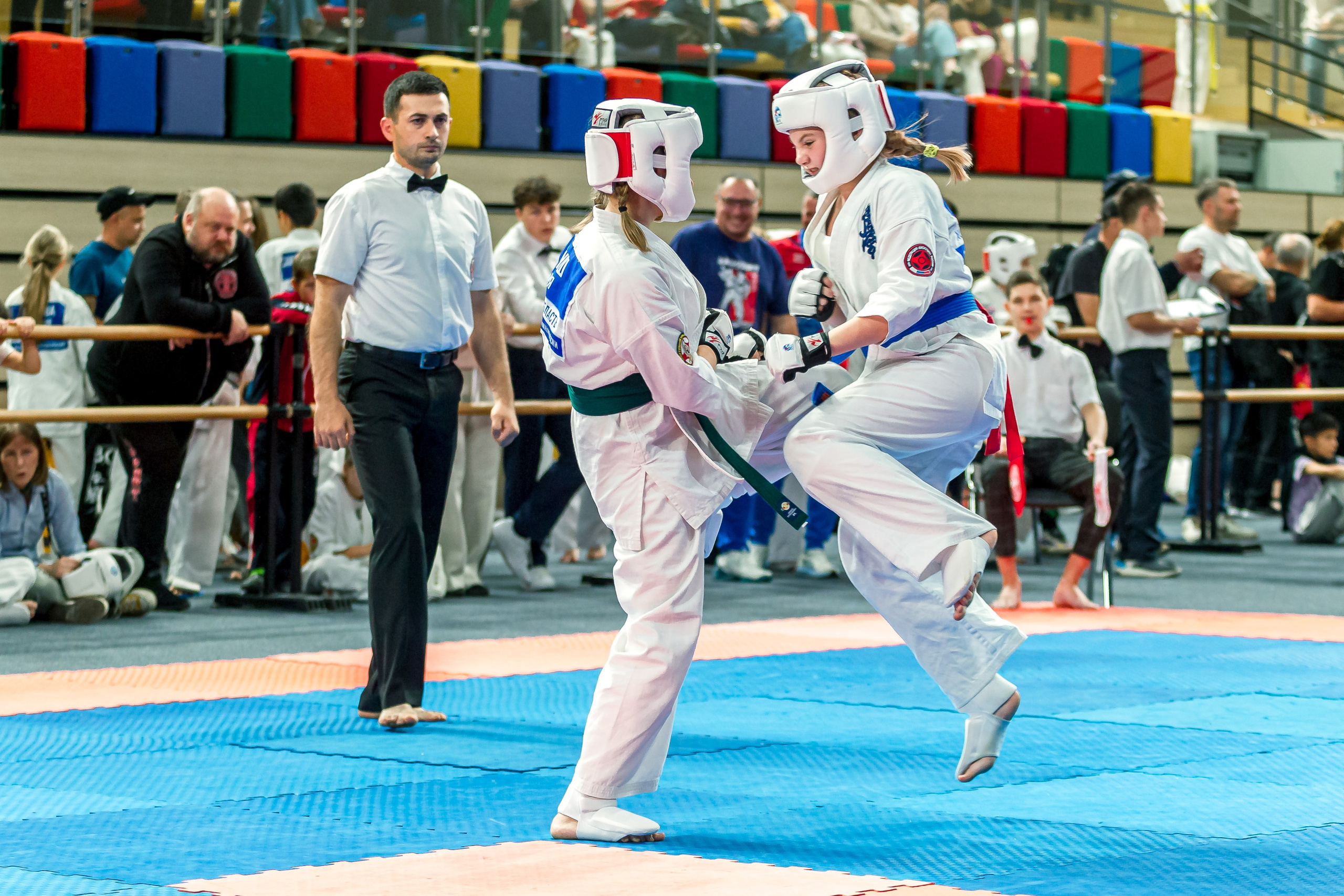 Первенство Московской области по Киокушин в СК «Жаворонки». Репортажная съемка в Москве и области. Анималистика