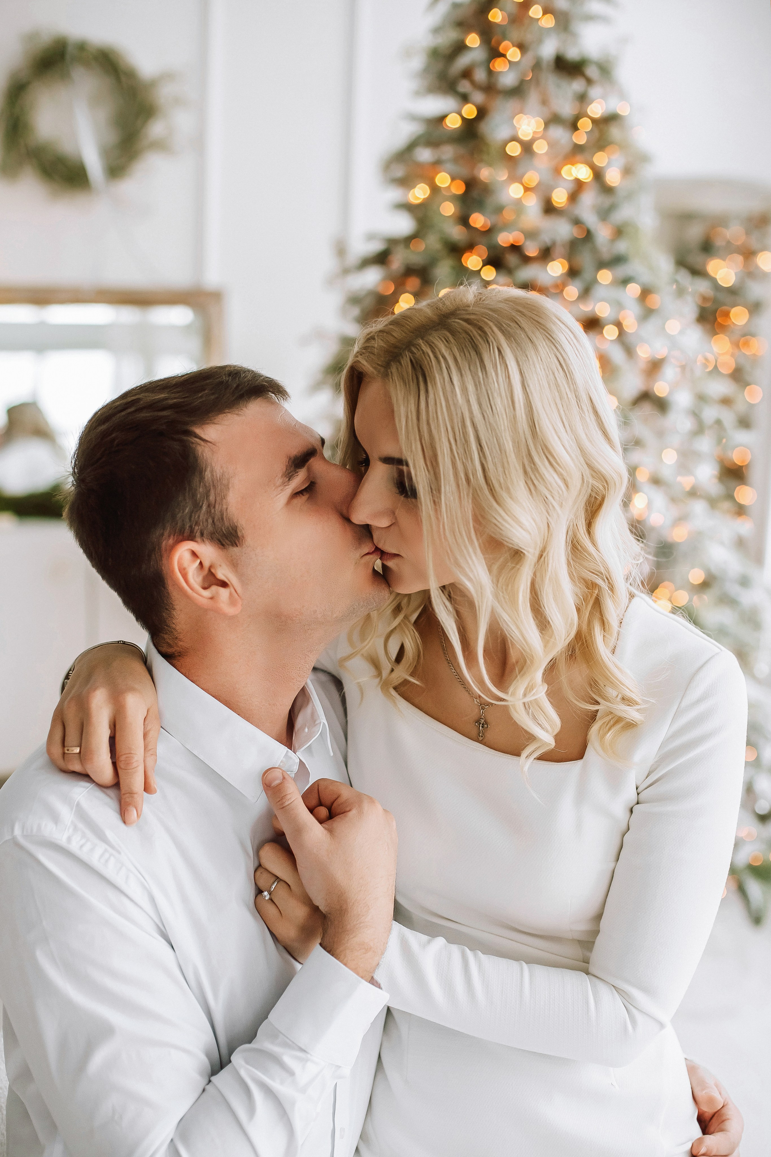 Семейная новогодняя фотосессия. Портретный и семейный фотограф в Минске