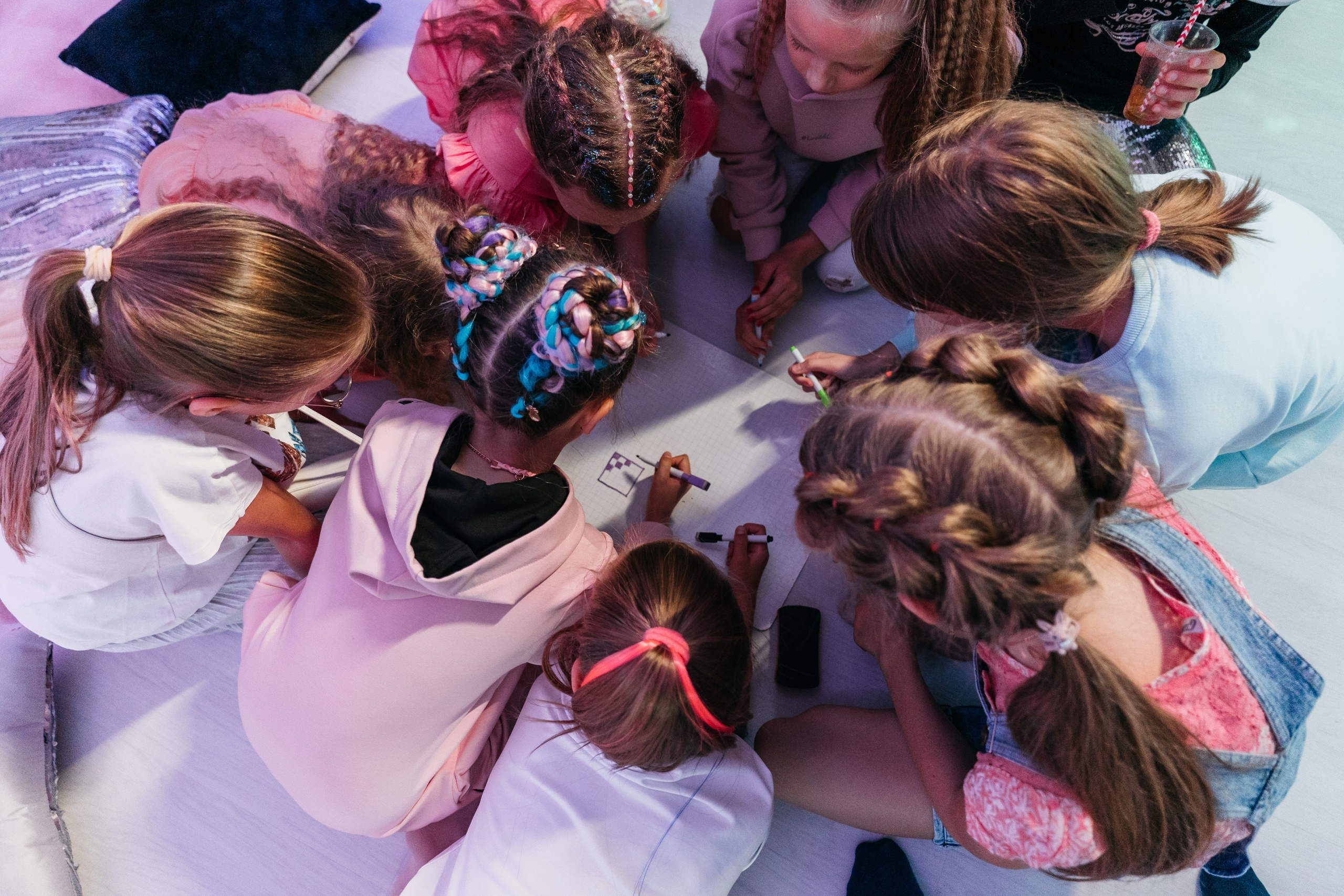 Милана, день рождения в стиле Tik Tok. Фотограф Татьяна Мамонтова