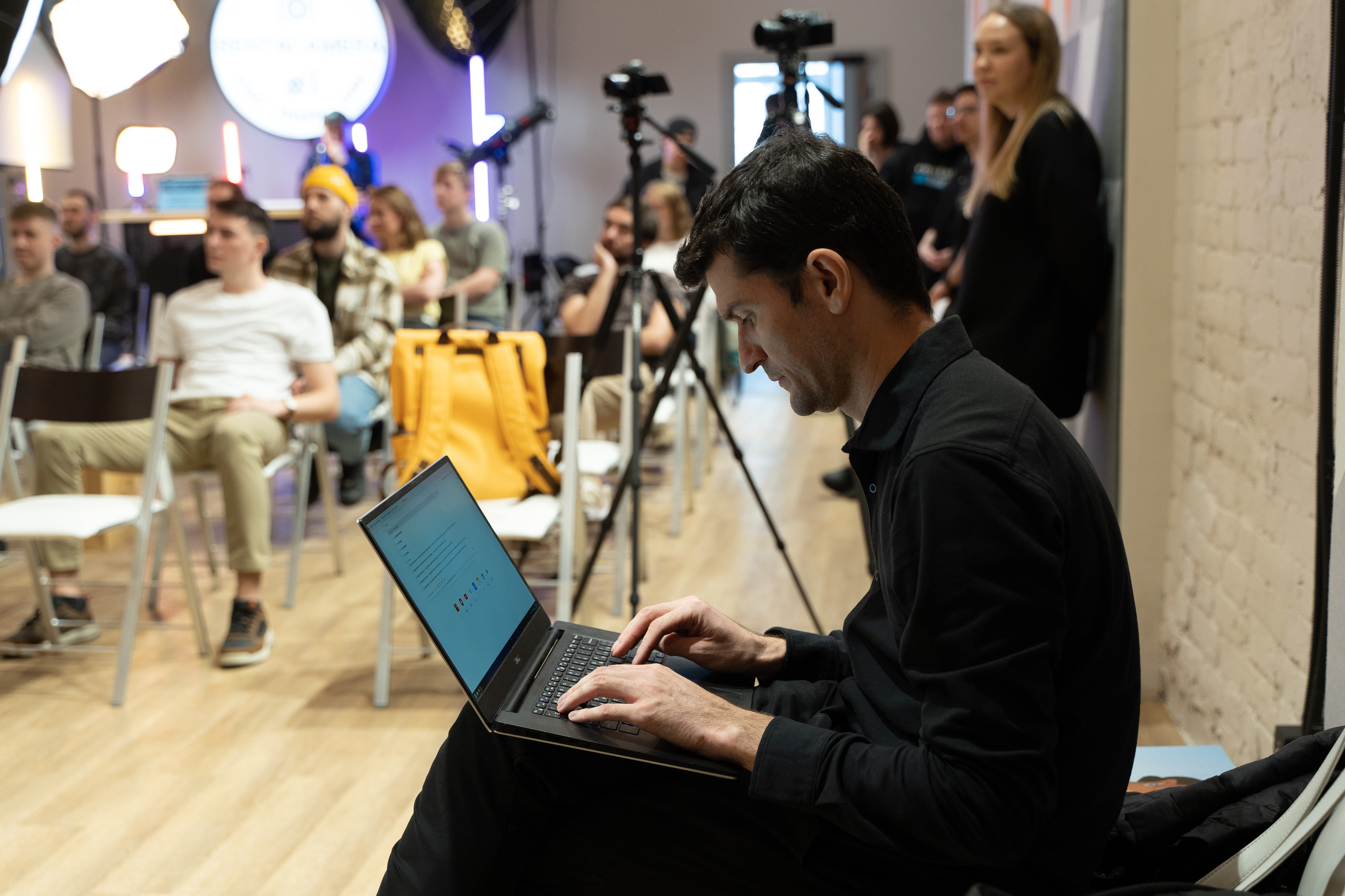 Творческая встреча видеографов, цель — поделиться опытом. Фотограф Татьяна Мамонтова