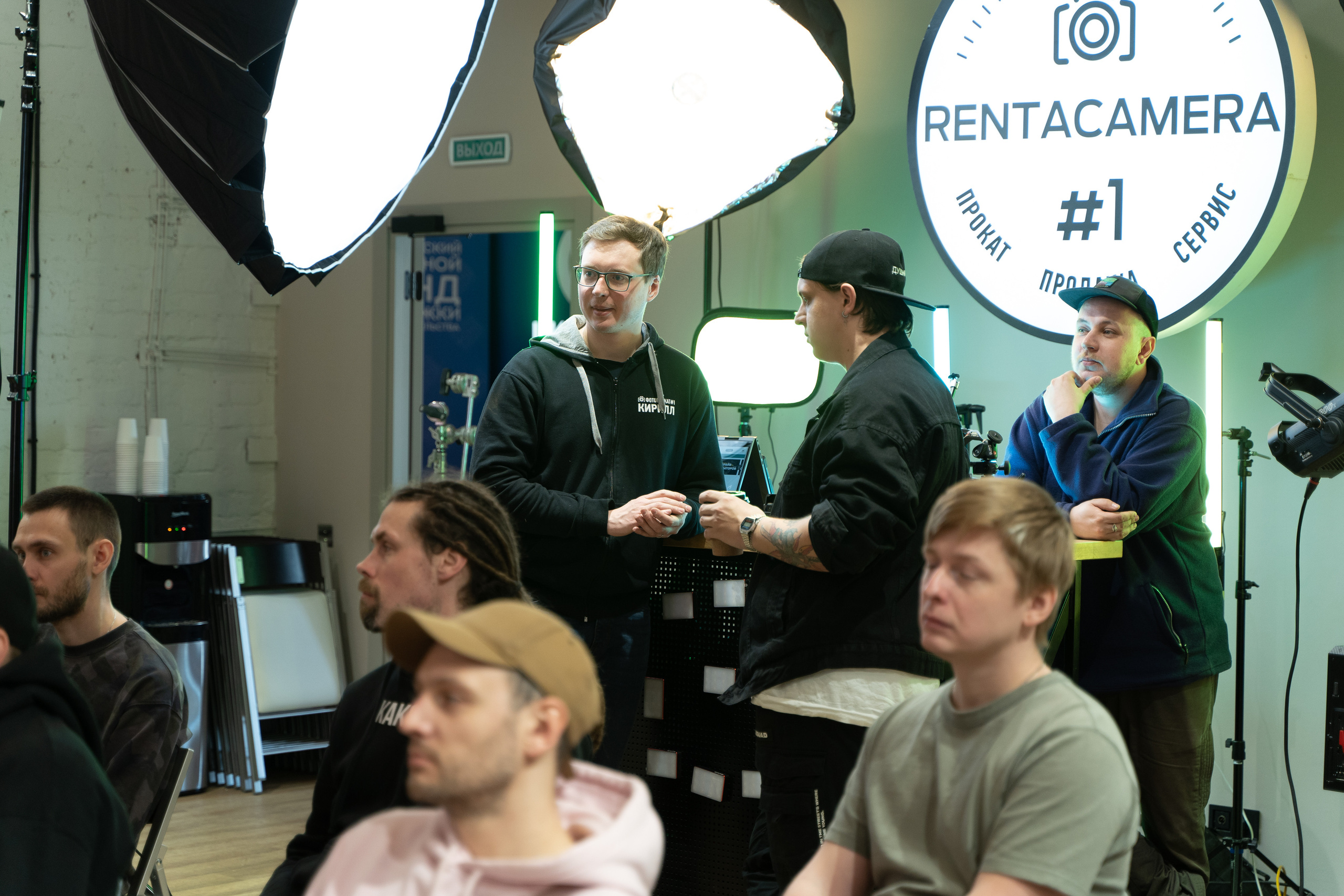 Творческая встреча видеографов, цель — поделиться опытом. Фотограф Татьяна Мамонтова