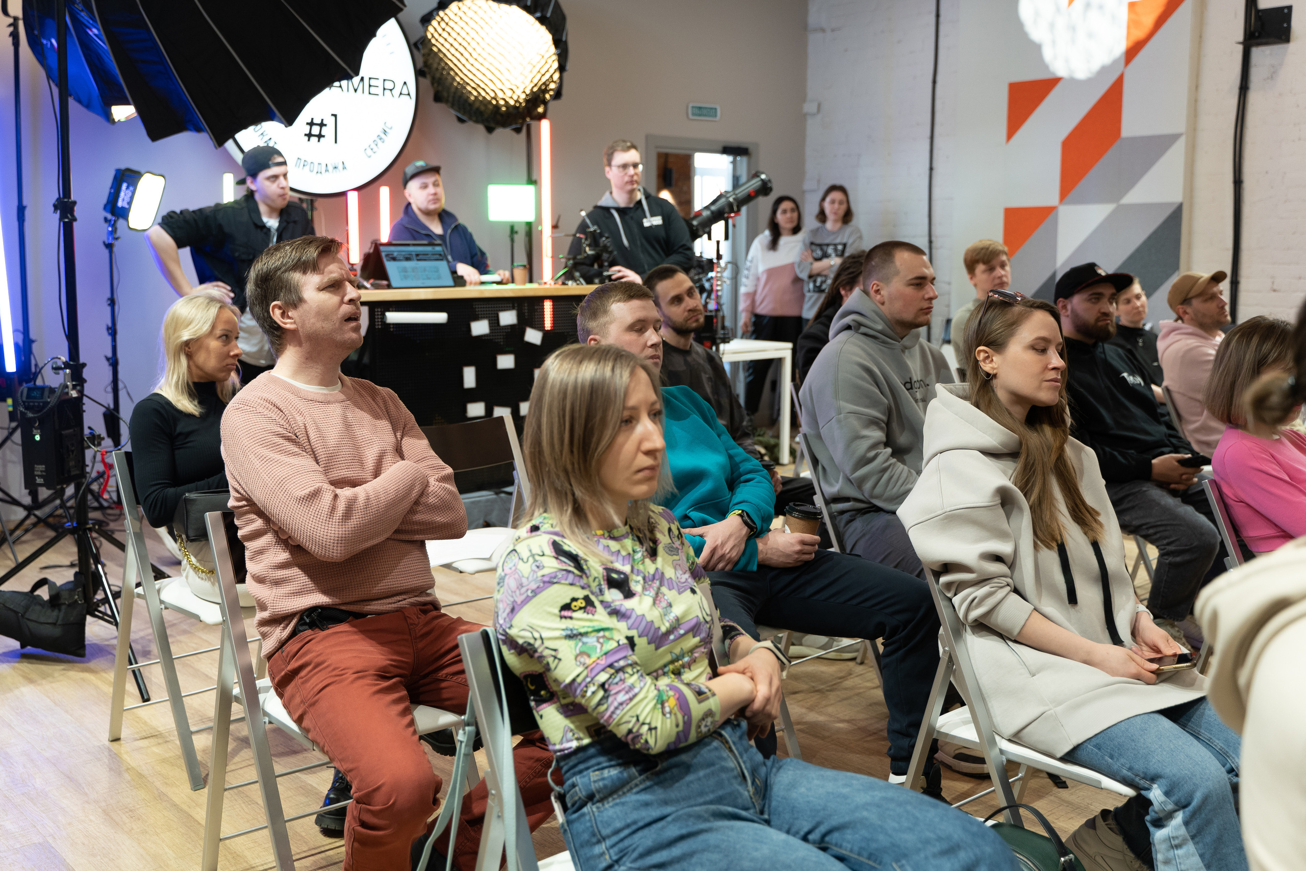 Творческая встреча видеографов, цель — поделиться опытом. Фотограф Татьяна Мамонтова