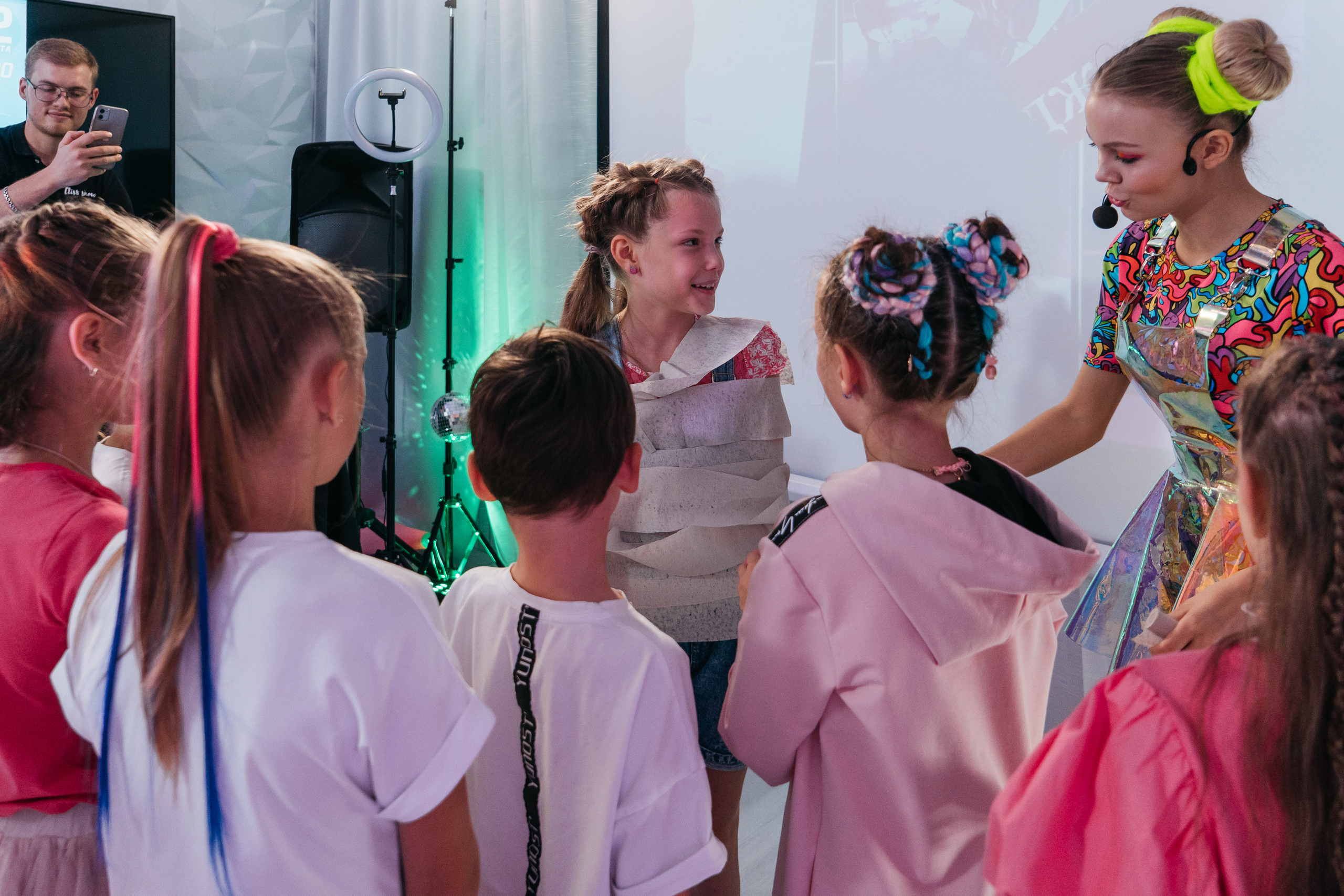 Милана, день рождения в стиле Tik Tok. Фотограф Татьяна Мамонтова