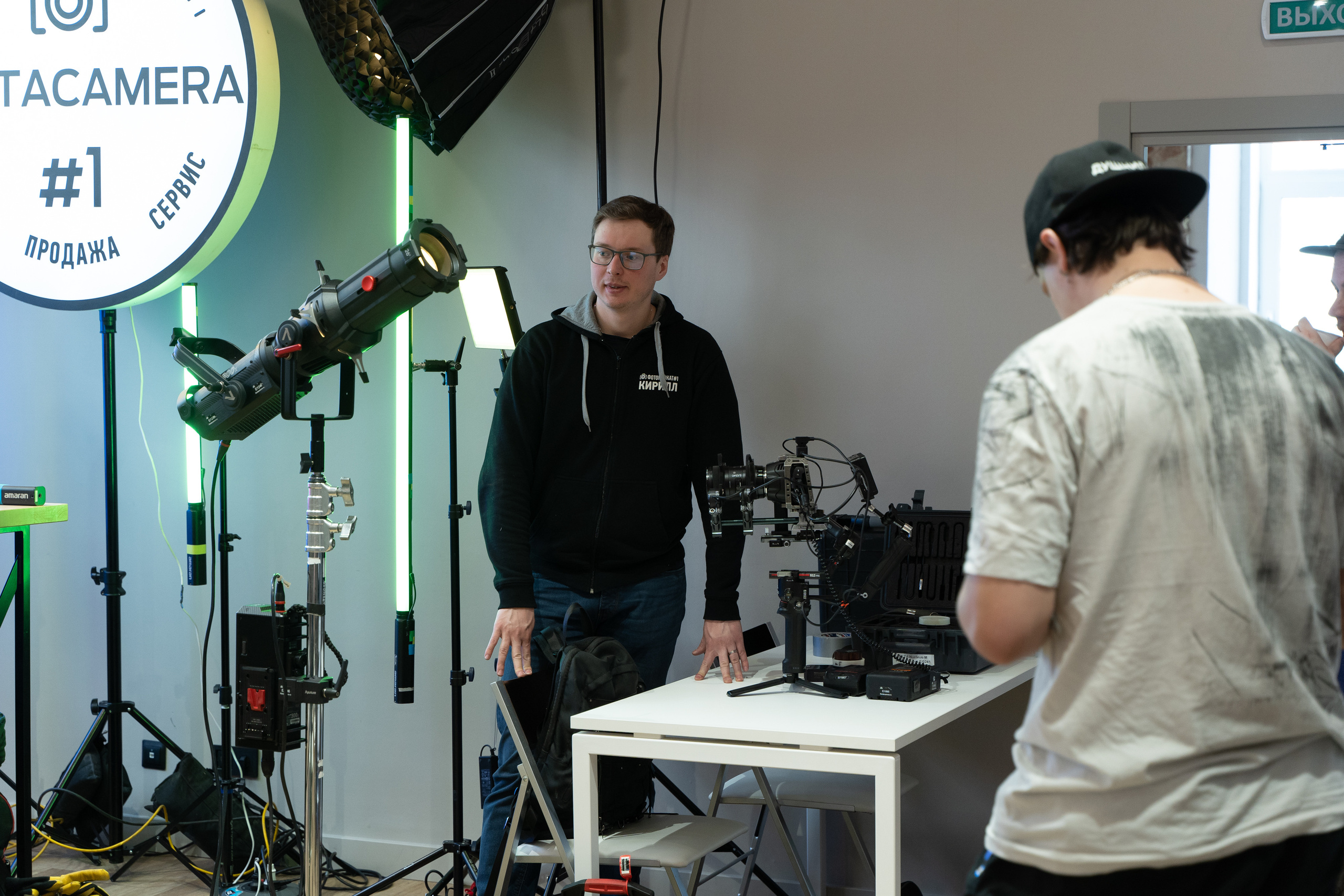 Творческая встреча видеографов, цель — поделиться опытом. Фотограф Татьяна Мамонтова