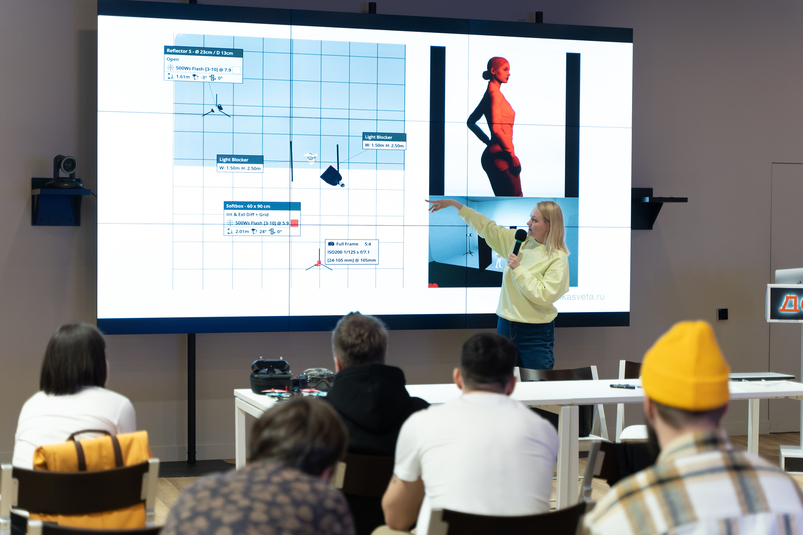 Творческая встреча видеографов, цель — поделиться опытом. Фотограф Татьяна Мамонтова