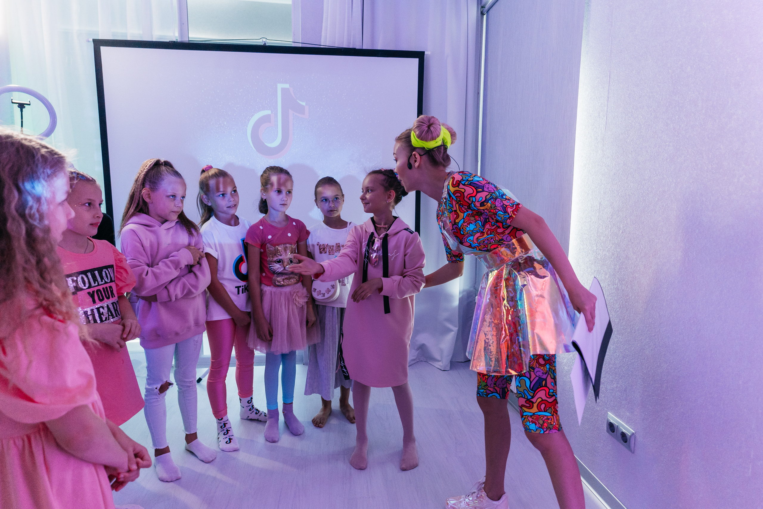 Милана, день рождения в стиле Tik Tok. Фотограф Татьяна Мамонтова