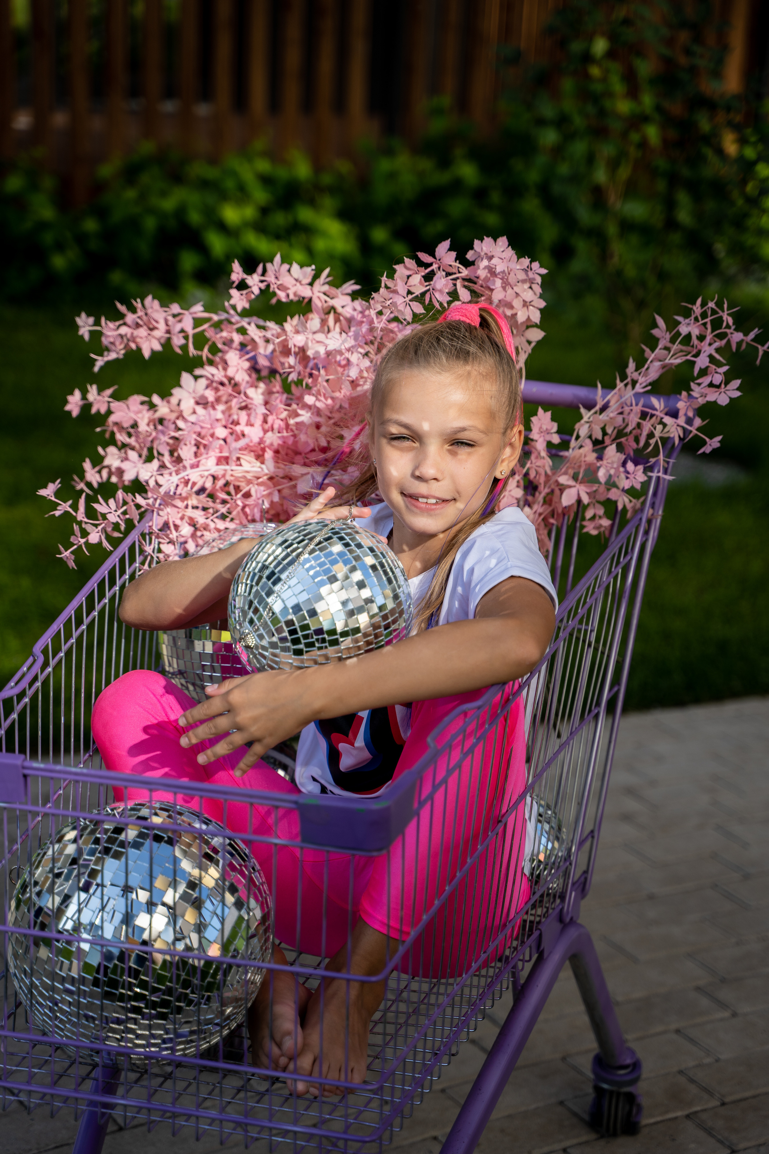 Милана, день рождения в стиле Tik Tok. Фотограф Татьяна Мамонтова