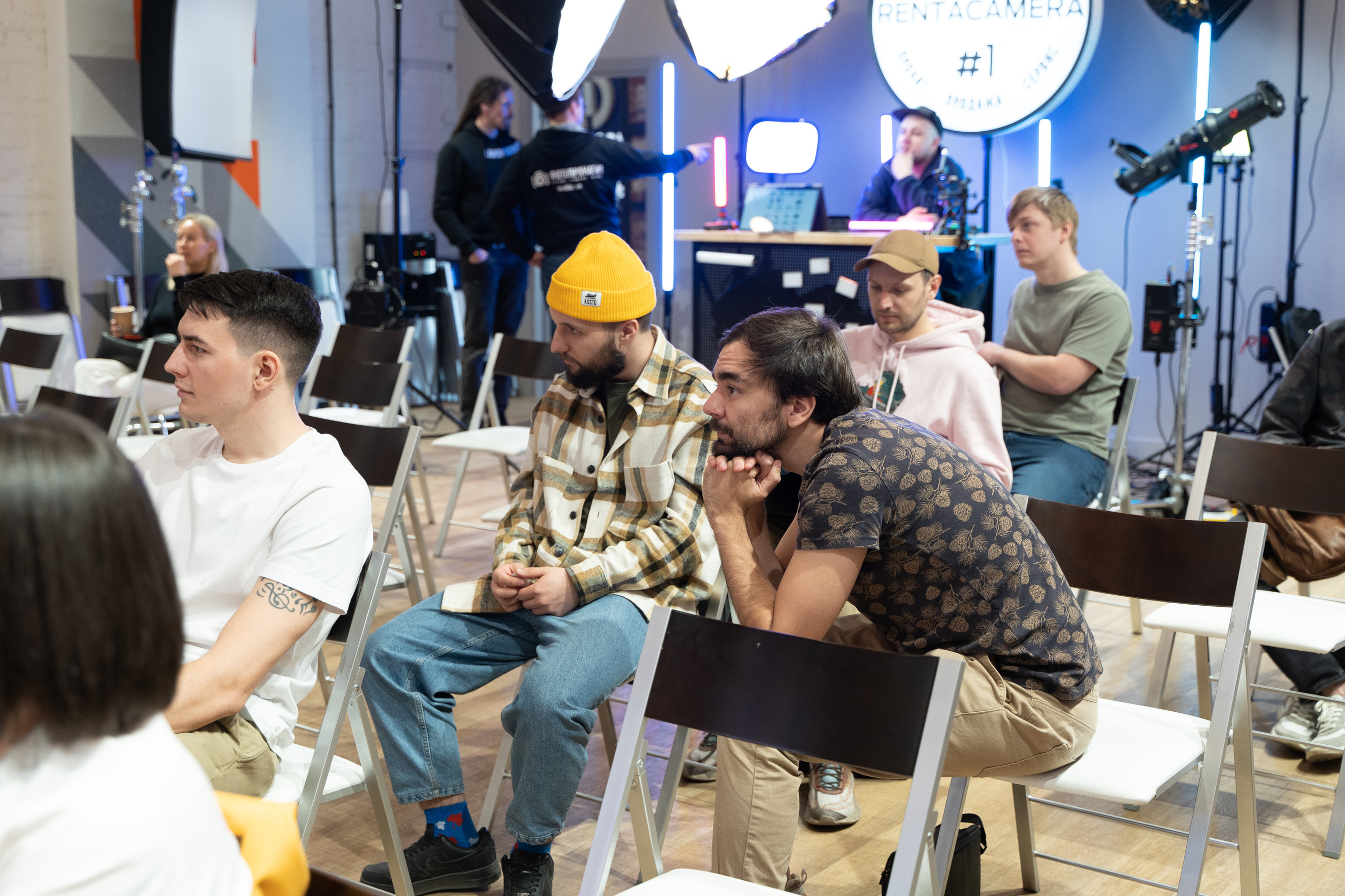 Творческая встреча видеографов, цель — поделиться опытом. Фотограф Татьяна Мамонтова