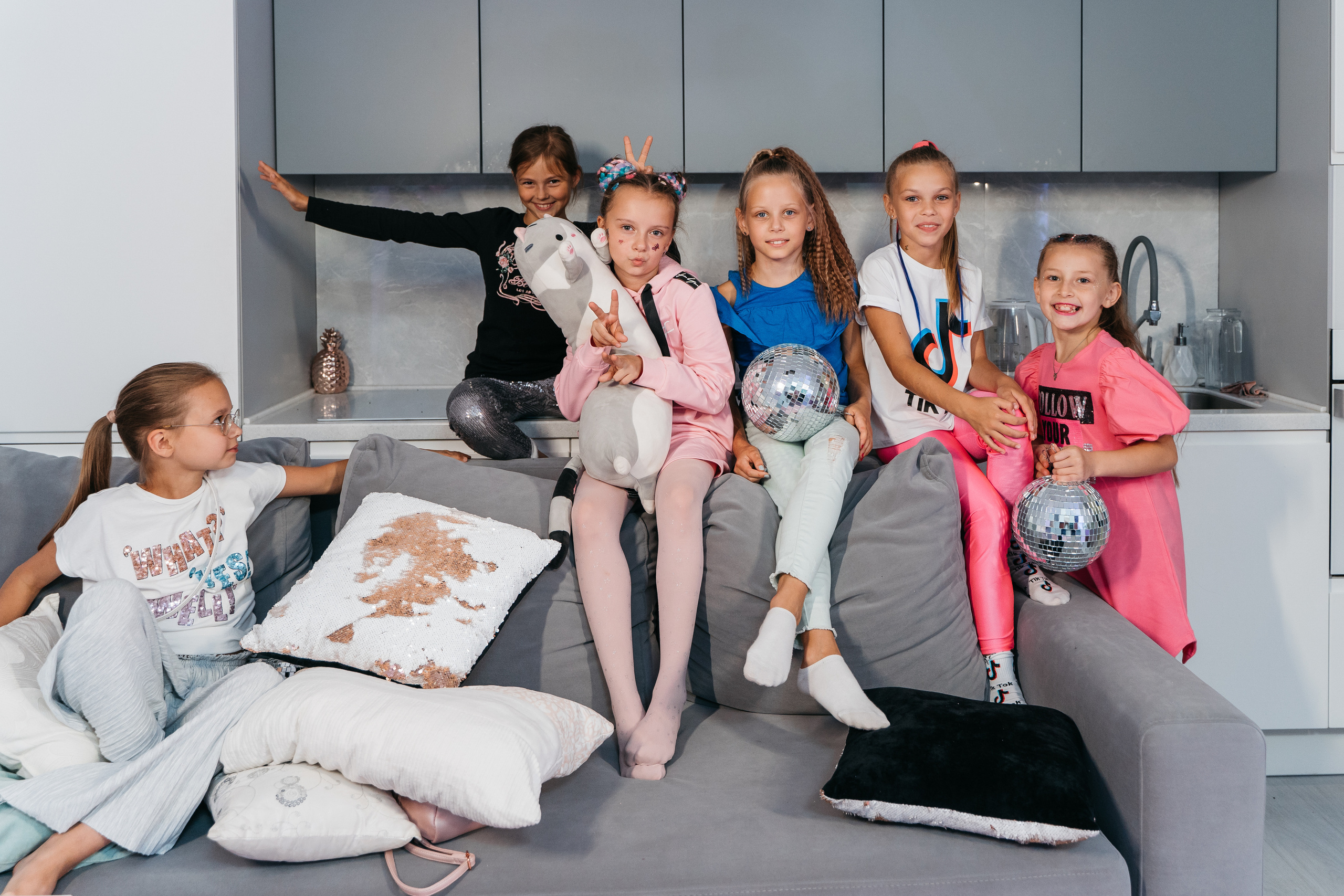 Милана, день рождения в стиле Tik Tok. Фотограф Татьяна Мамонтова